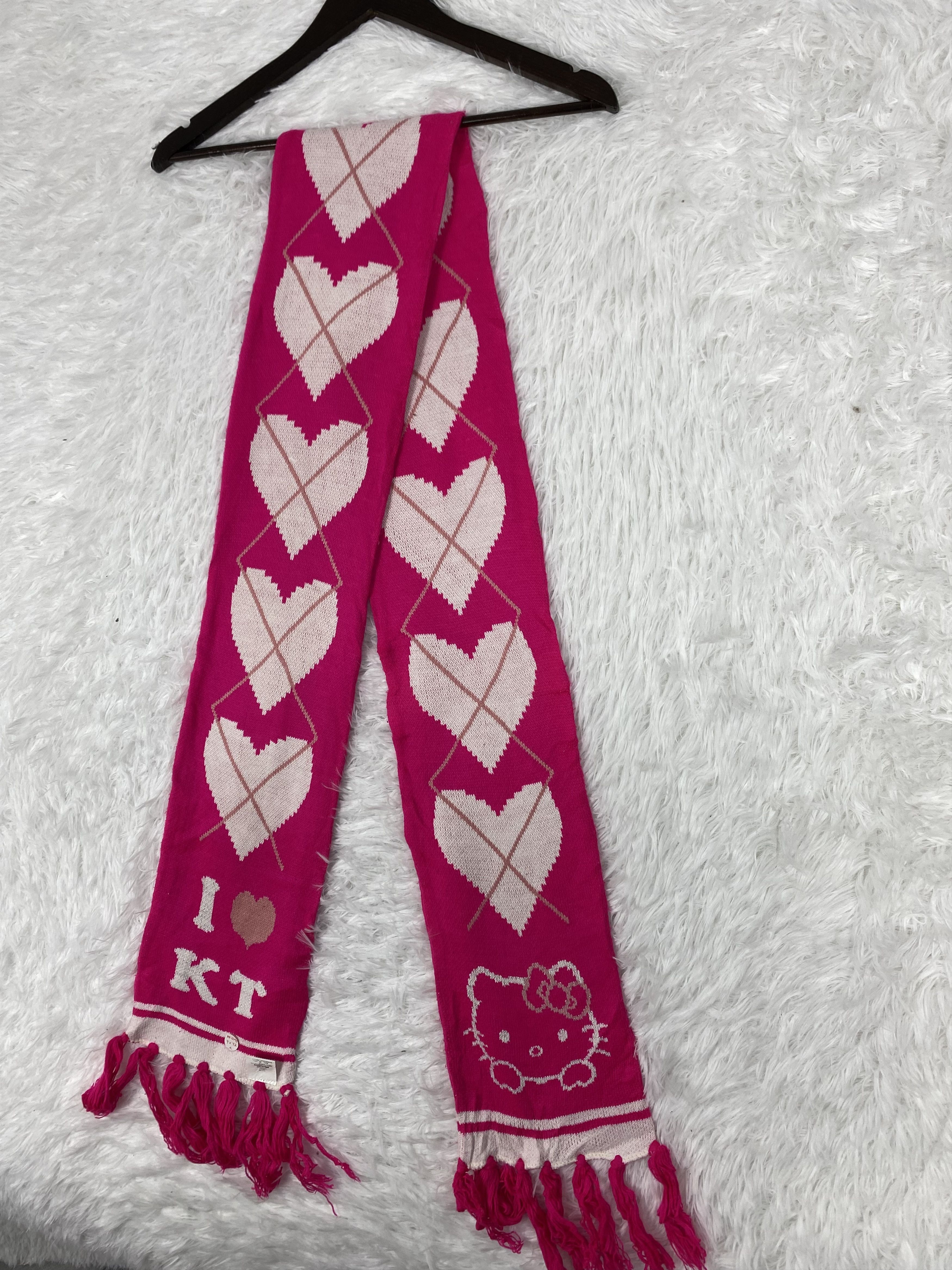 Cartoon Network Vintage Hello Kitty Scarf / Muffler Neckwear PM0195 Size ONE SIZE - 5 Thumbnail