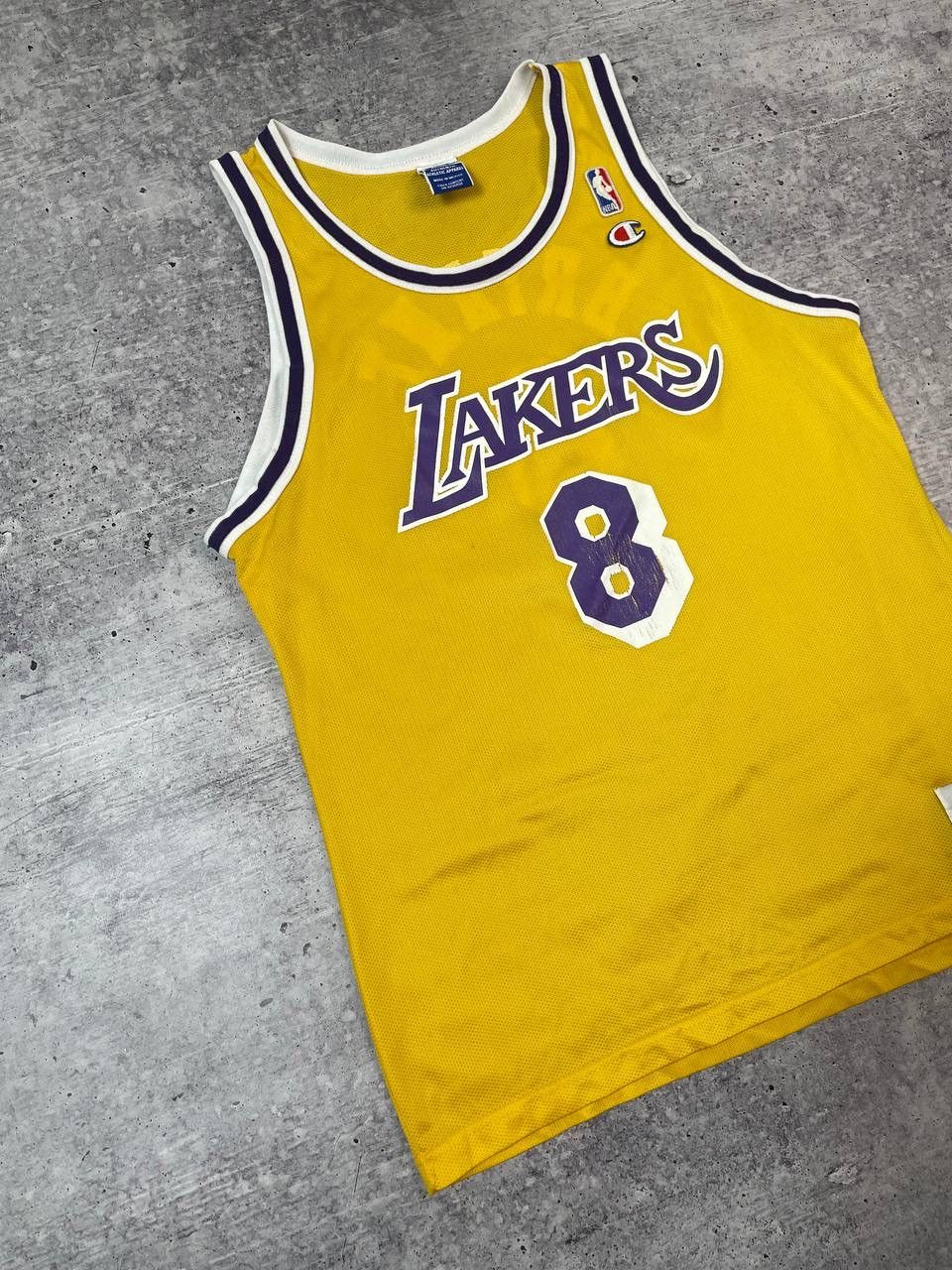 NBA Vintage Champion Lakers NBA Bryant Jersey Y2K Size US L / EU 52-54 / 3 - 2 Thumbnail