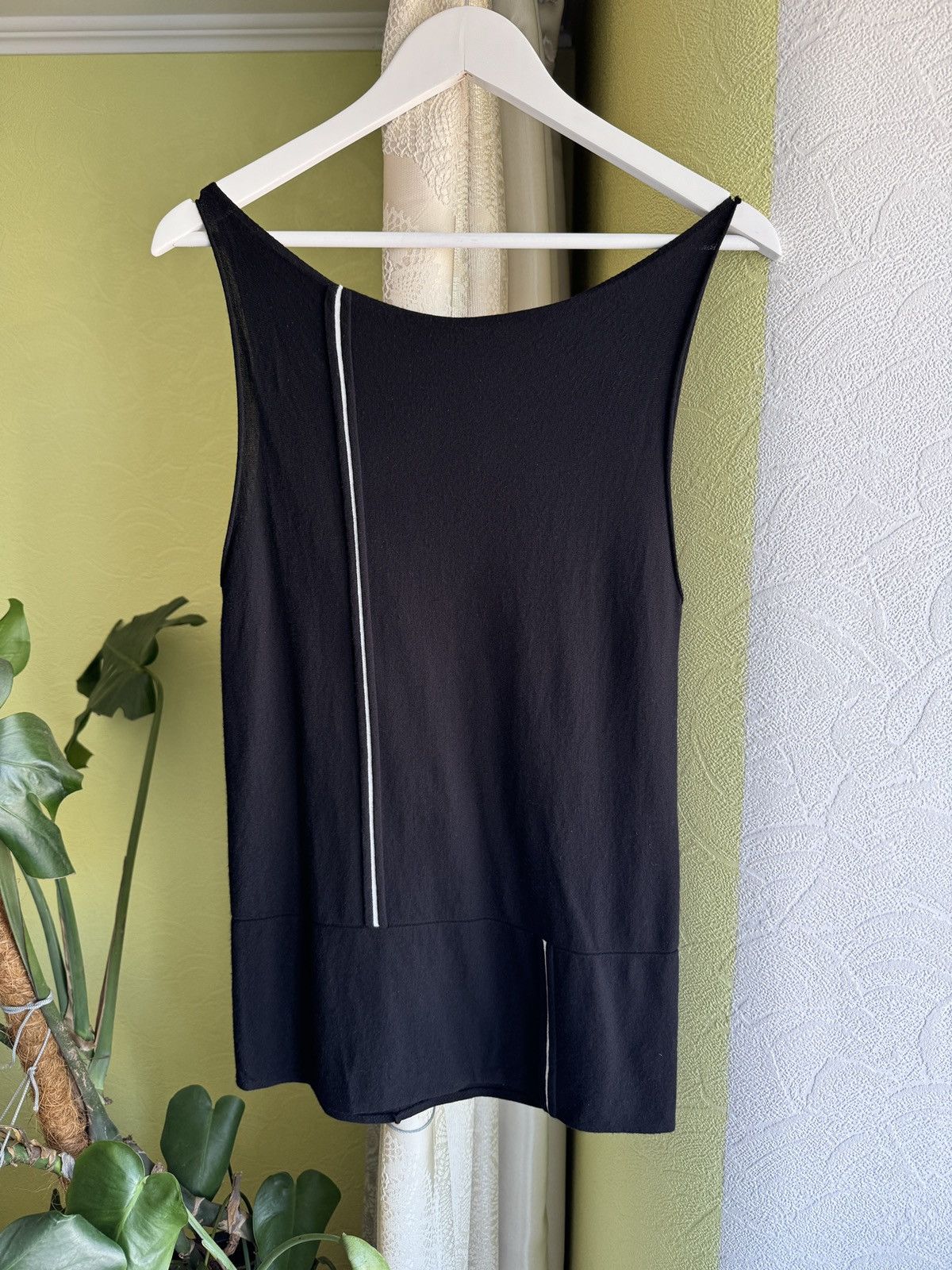 Sarah Pacini Sarah Pacini Long Tank Top Avant Garde Y2k Size ONE SIZE - 2 Thumbnail