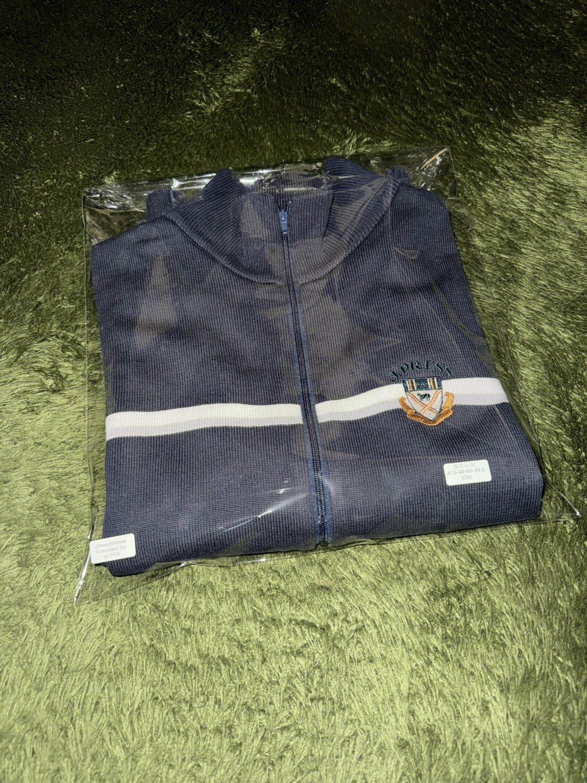 J. Press J.Press Made in Japan High-Neck Knit Zip-Up Size US S / EU 44-46 / 1 - 11 Thumbnail