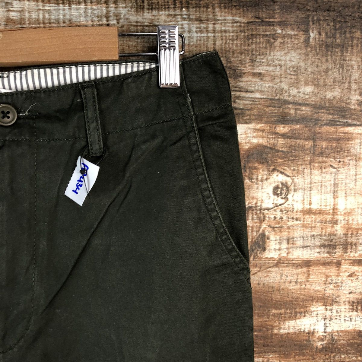 Japanese Brand Imp green Cargo buckle back utility Multipocket Pants #A2434 Size US 28 / EU 44 - 8 Thumbnail