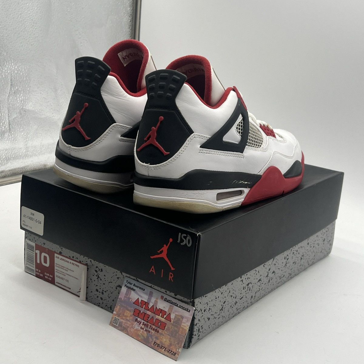 Jordan Brand Air Jordan 4 fire red Size US 10 / EU 43 - 5 Thumbnail