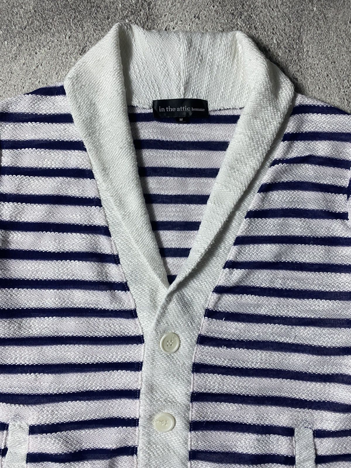 In The Attic × Japanese Brand × Le Grande Bleu (L.G.B.) In The Attic Button Up Knit Cardigan Size US M / EU 48-50 / 2 - 2 Thumbnail