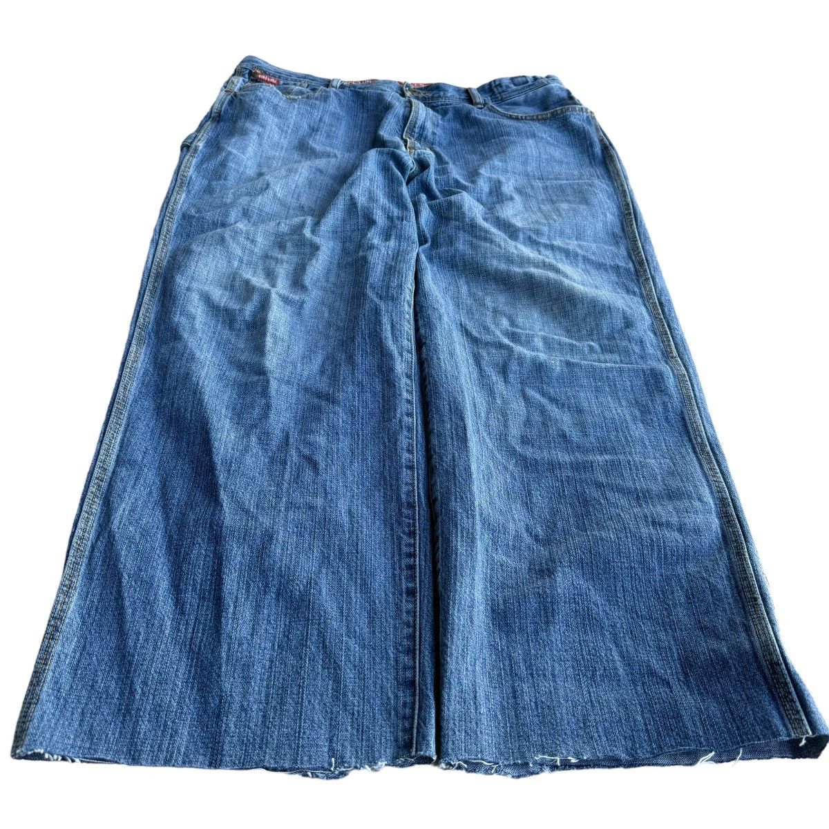 Ecko Unltd. × JNCO × Vintage Crazy Wide Leg Ecko Unltd. Hammer Jean Baggy Y2K Jeans Size US 36 / EU 52 - 1 Thumbnail