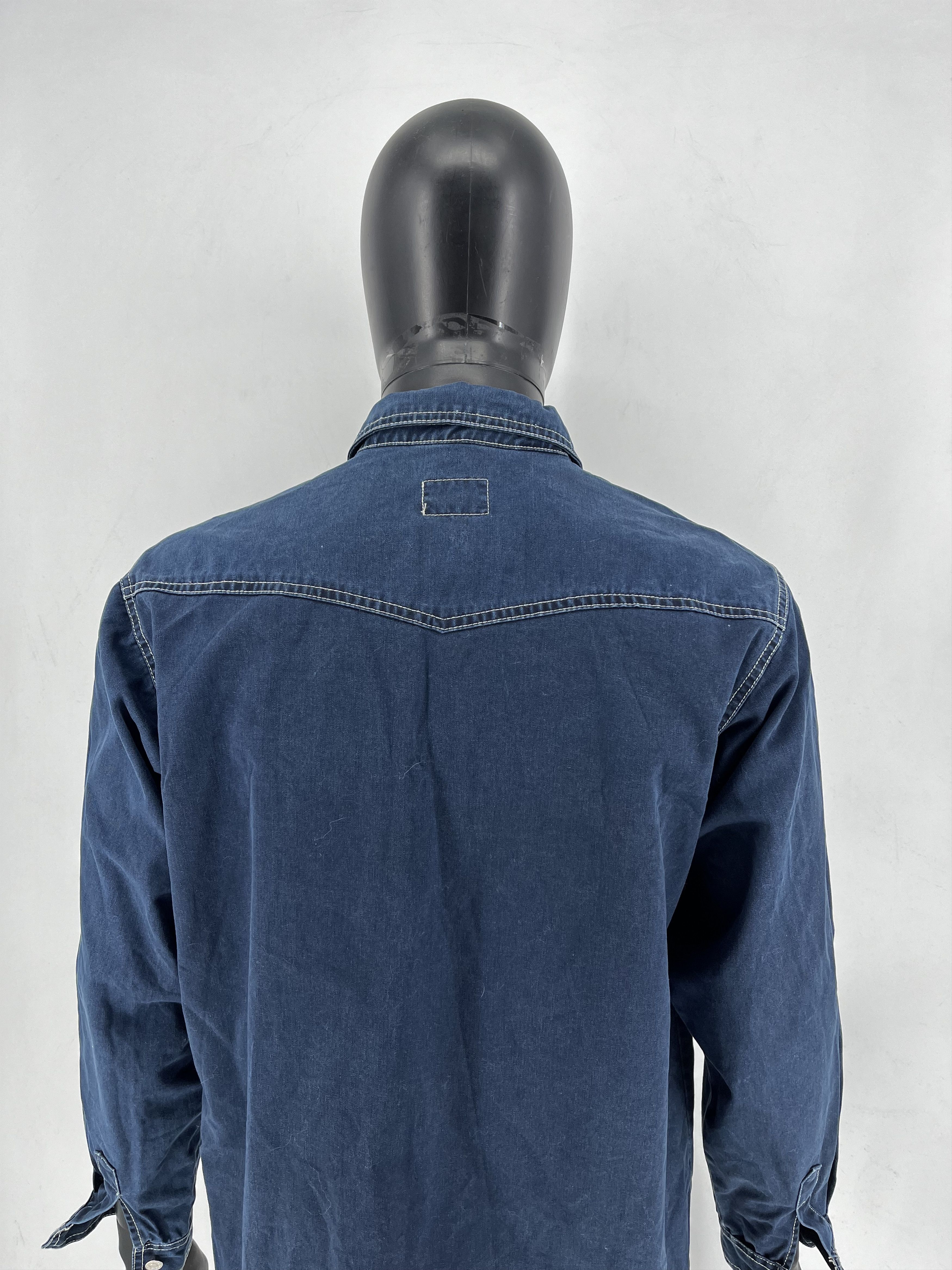 Levi's Vintage 90s Levi’sLevi’s White Blue Jeans Jacket Size US M / EU 48-50 / 2 - 10 Thumbnail