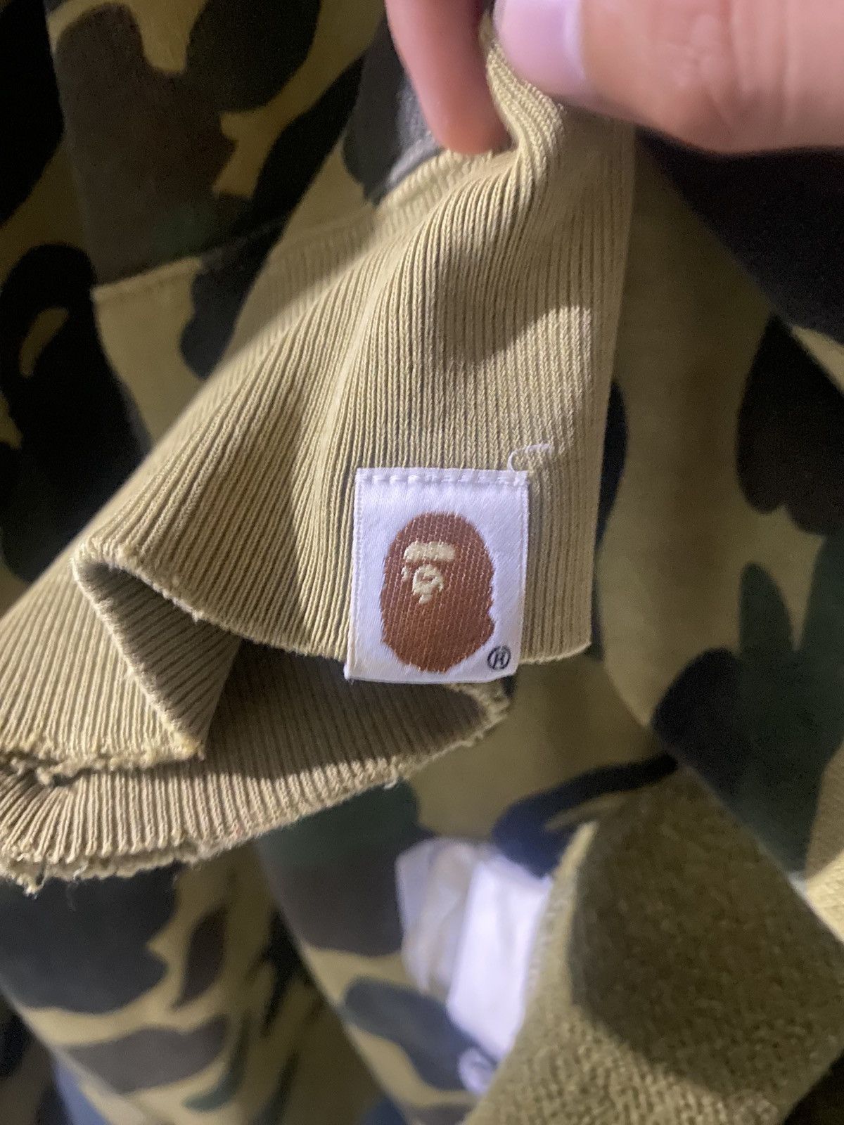 Bape Bape shark green camo Size US XL / EU 56 / 4 - 11 Thumbnail