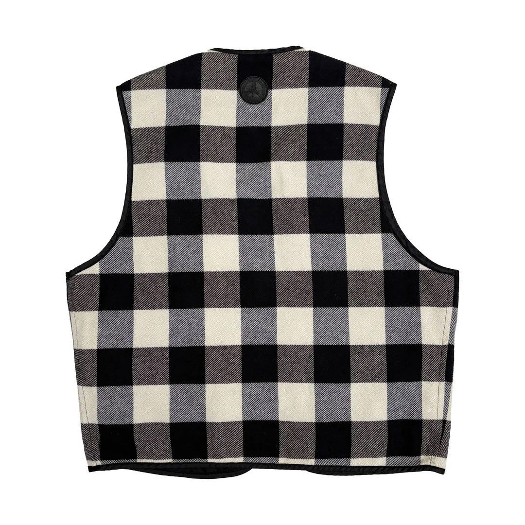 Moschino Moschino Jeans 1990 90s Vintage Peace Designer Rare Vest Size US M / EU 48-50 / 2 - 2 Thumbnail