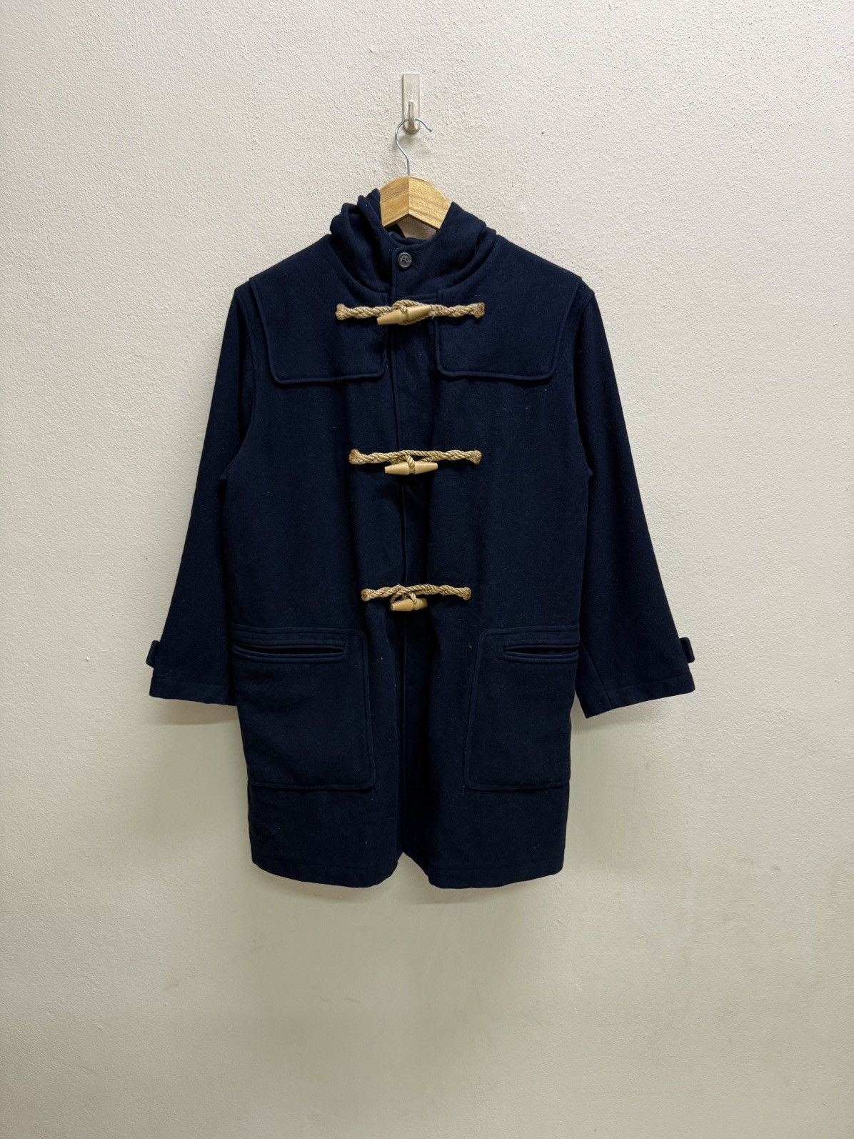 Polo Ralph Lauren Vintage Polo Ralph Lauren Duffle Parka Wool Jacket Hoodie Size S / US 4 / IT 40 - 17 Thumbnail