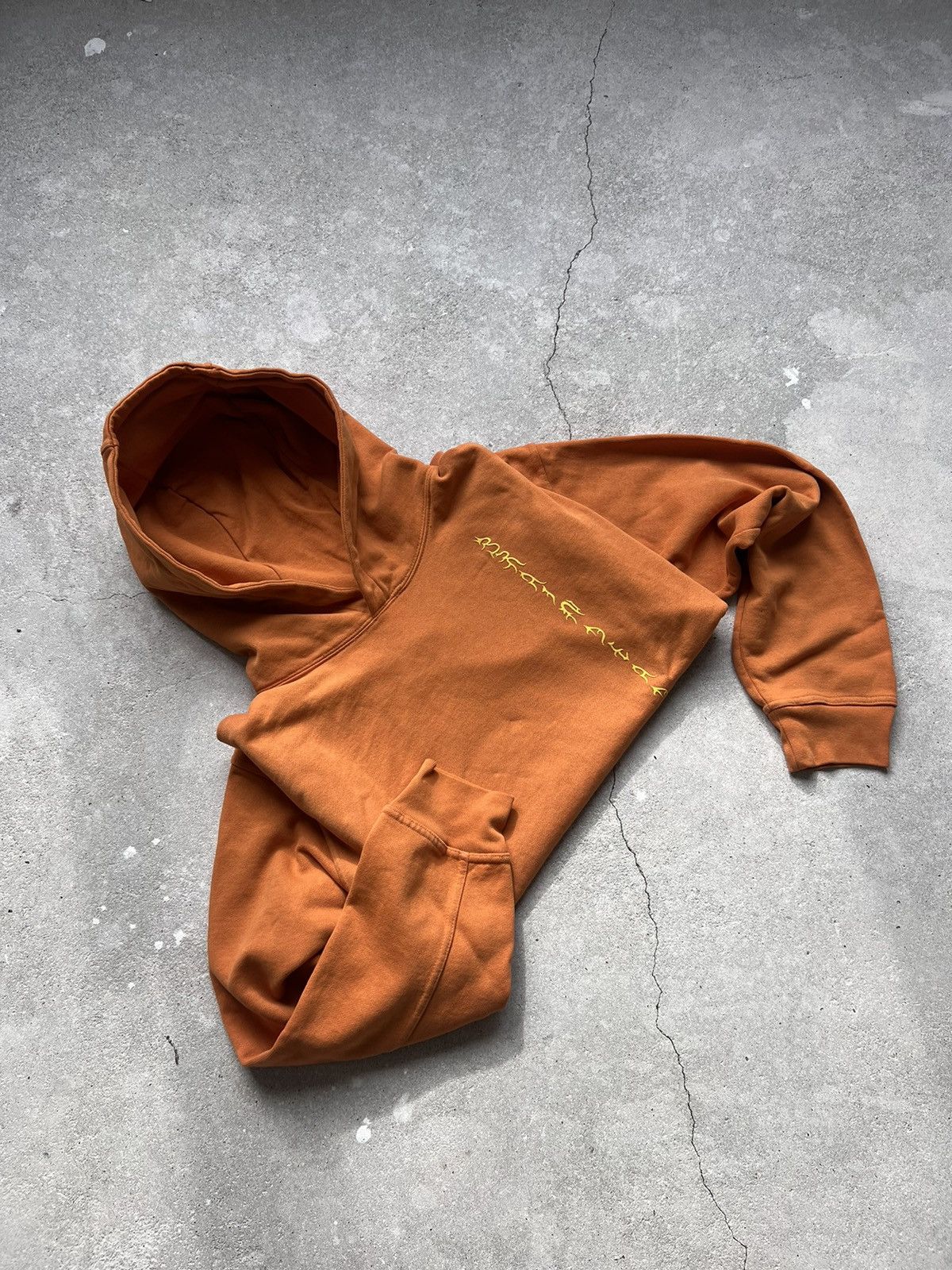 Brain Dead Brain Dead Orange Hoodie Oversized Size US S / EU 44-46 / 1 - 1 Thumbnail