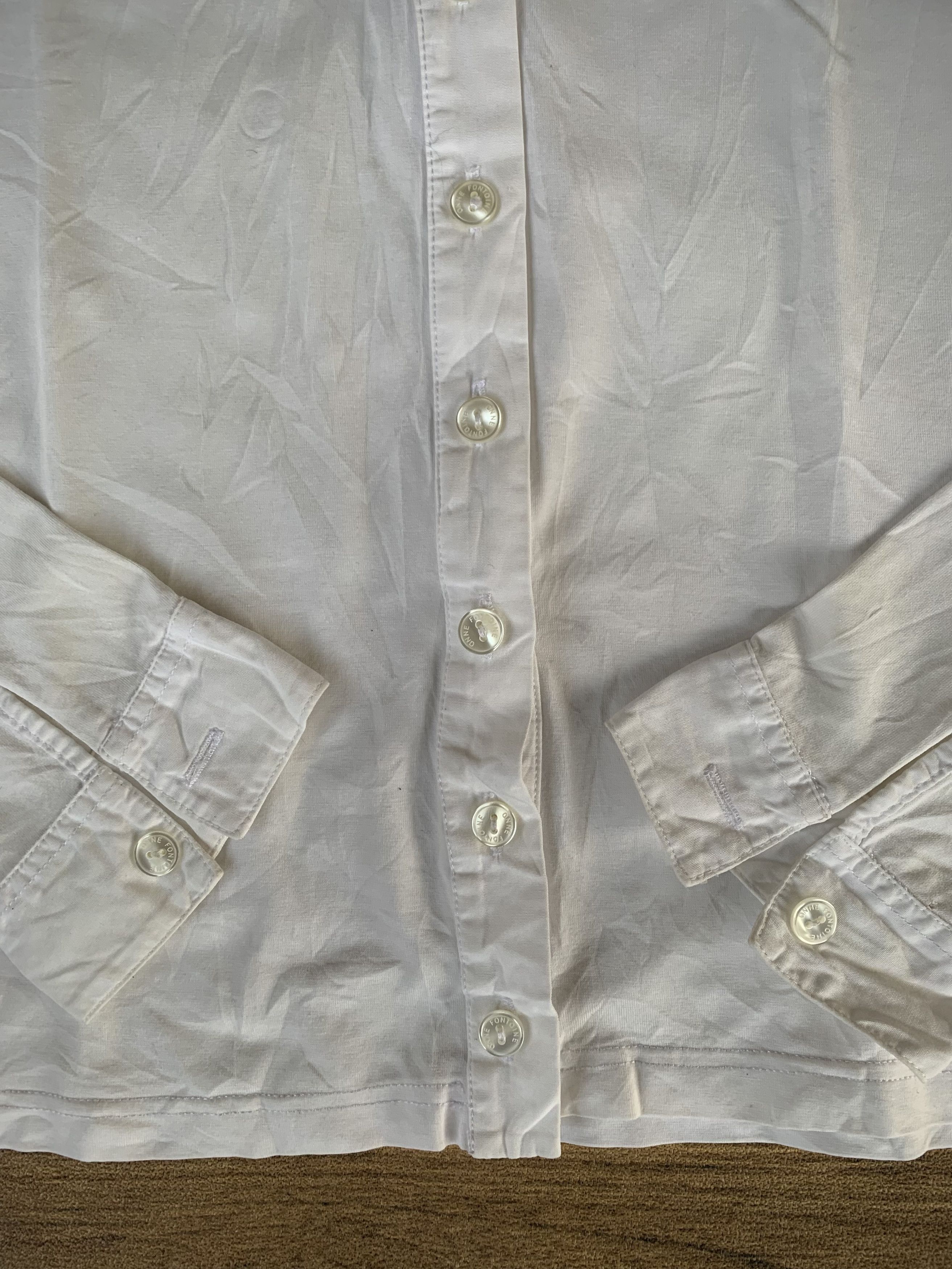 ANNE FONTAINE Anne fontaine white long sleeve button Size M / US 6-8 / IT 42-44 - 3 Thumbnail