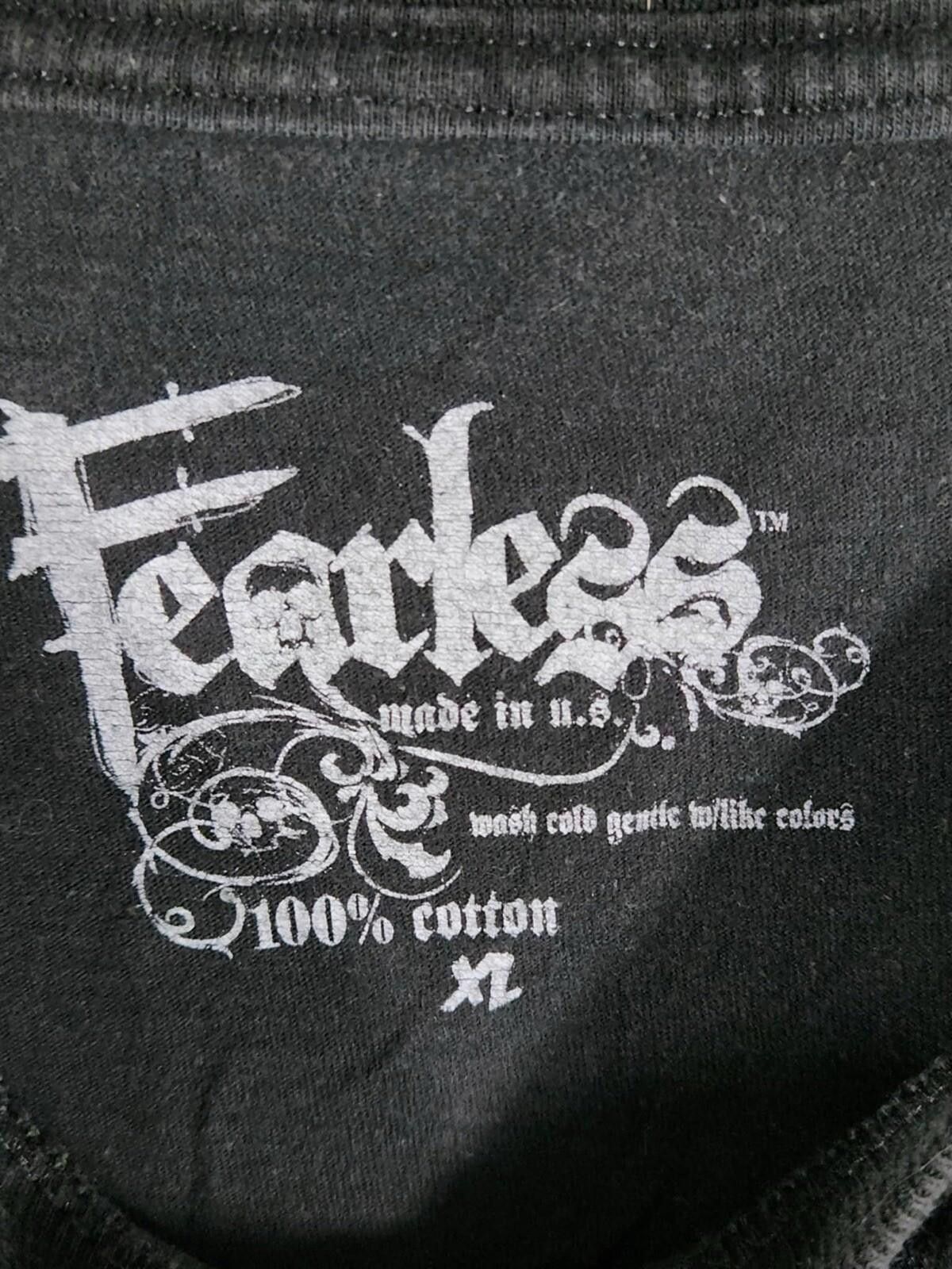 Designer Fearless Crowned Skull Graphic Tee - Kings Only Size US XL / EU 56 / 4 - 3 Thumbnail