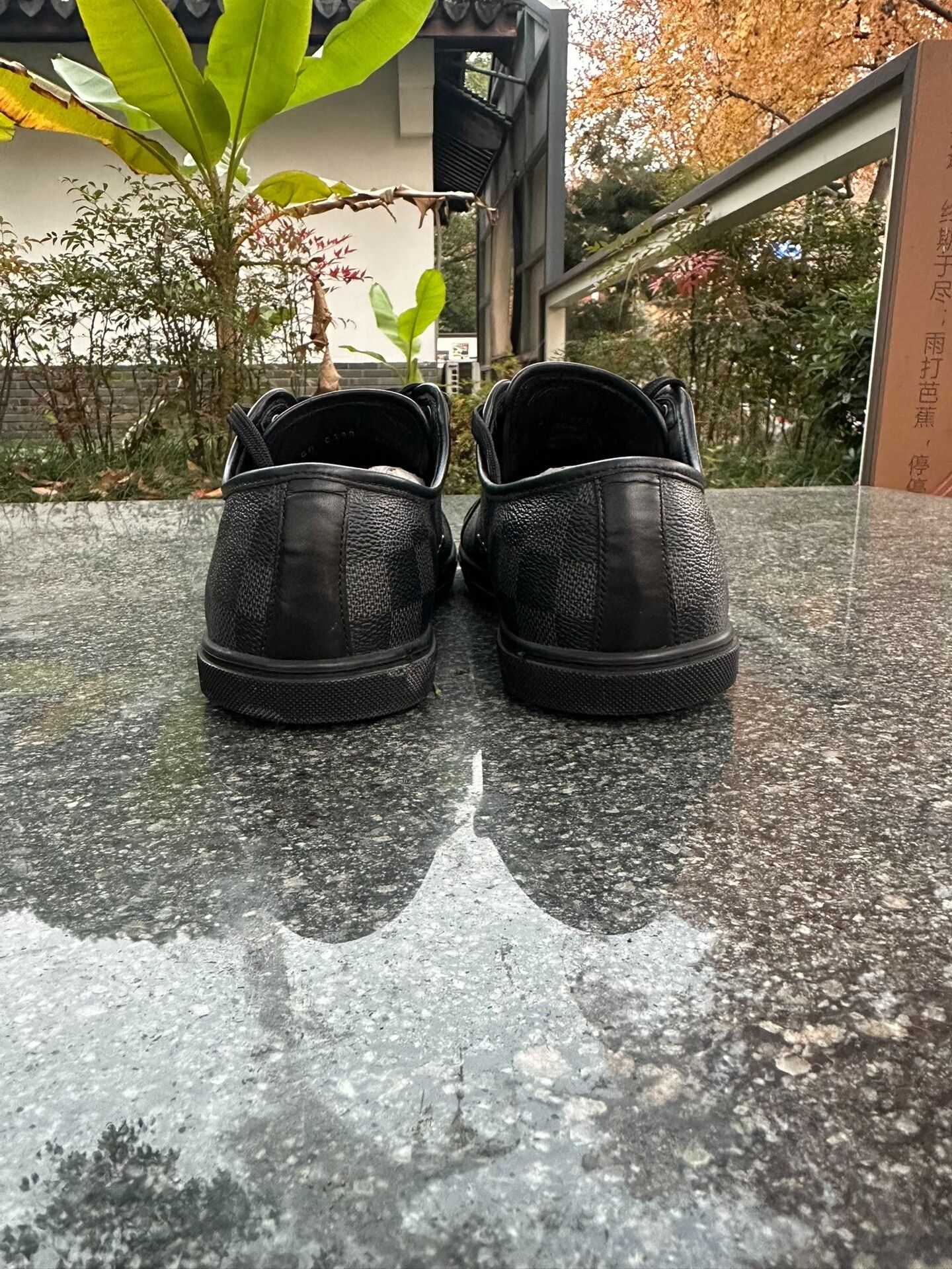 Louis Vuitton LV Monogram Checkerboard Sneakers Size US 7.5 / EU 40-41 - 3 Thumbnail