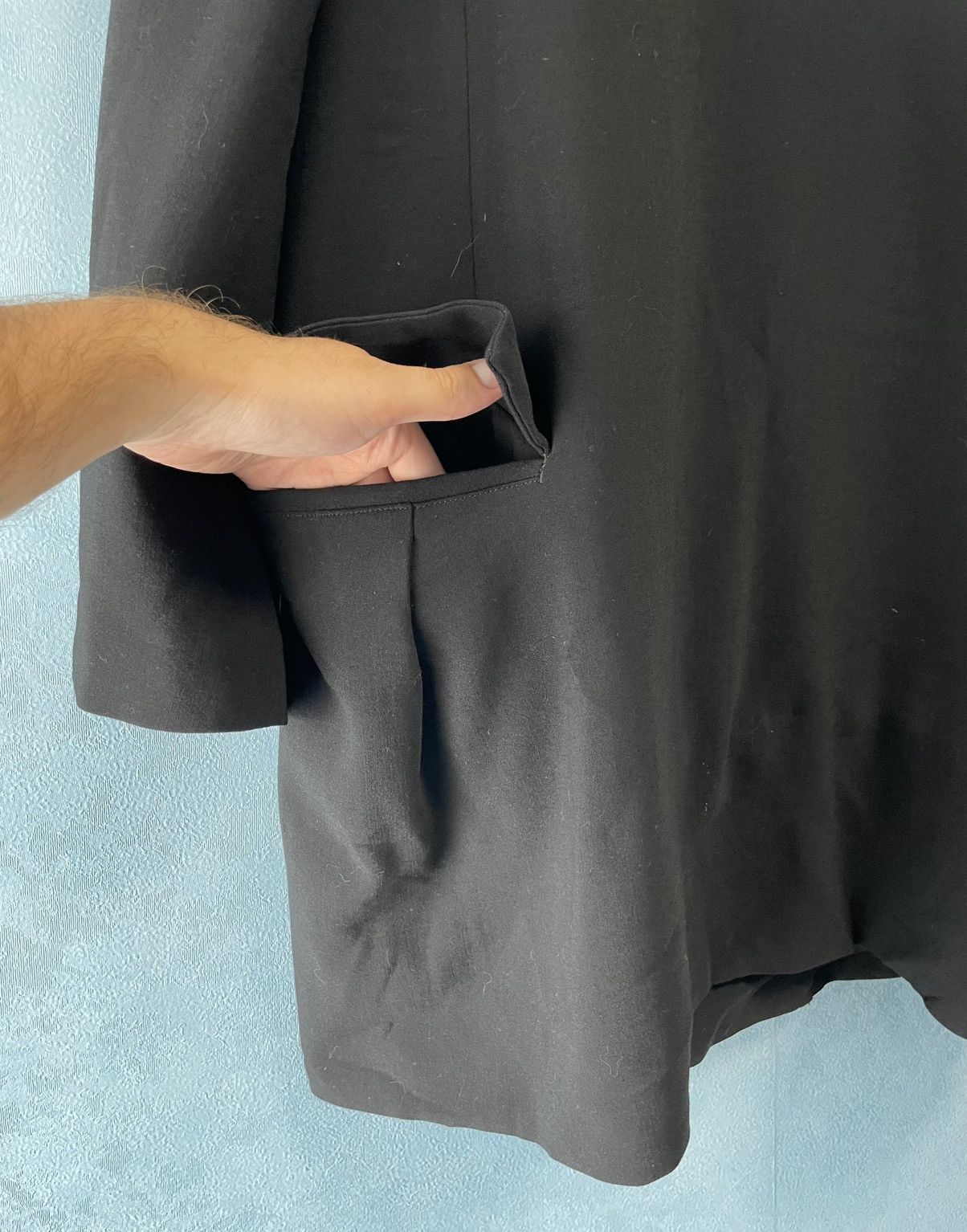 Yohji Yamamoto Yohji Yamamoto Wool Avant Garde Coat Jacket Size US M / EU 48-50 / 2 - 14 Thumbnail