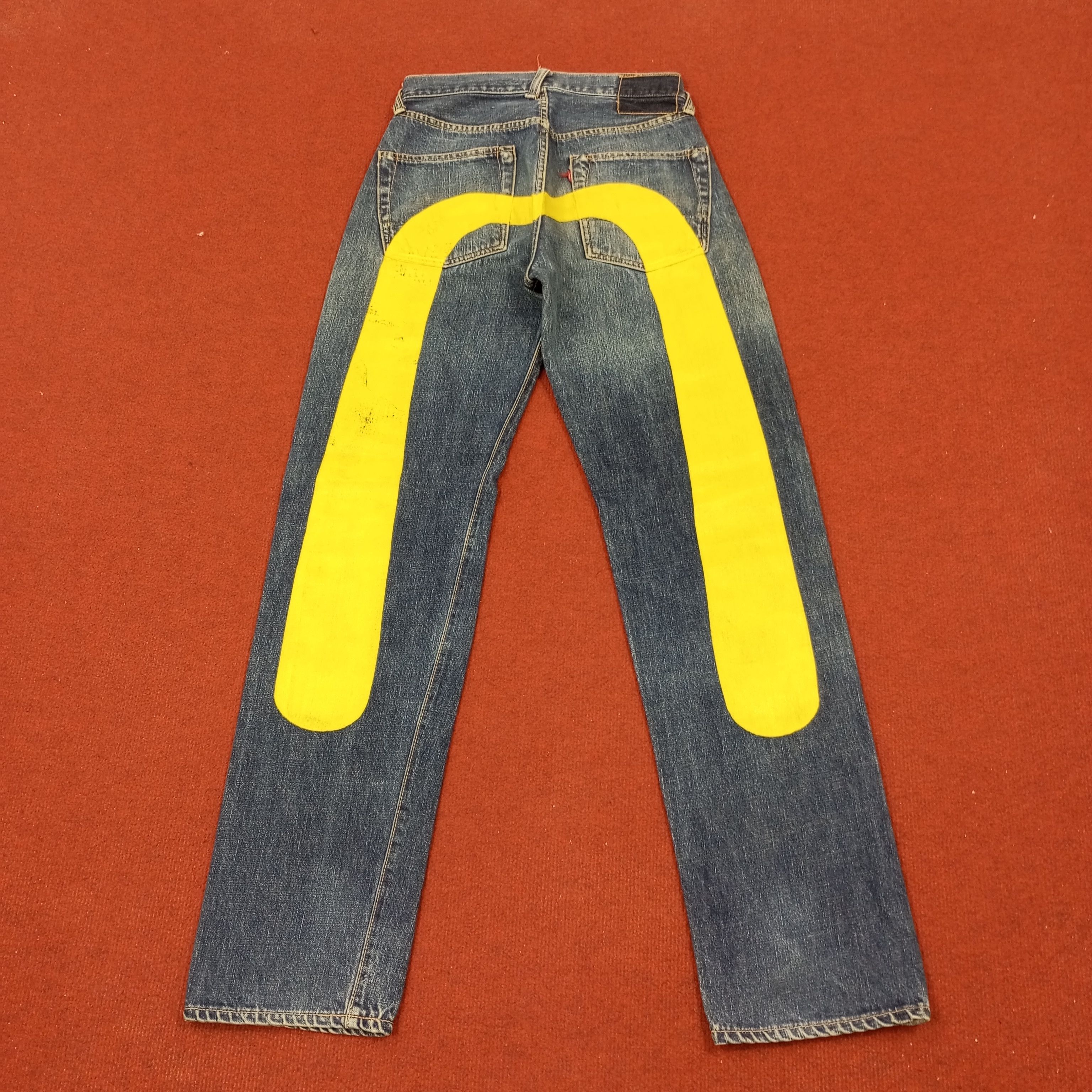 Evisu Evis Japanese Brand Fashion Style Custom Daicock Jeans dp1 Size US 26 / EU 42 - 1 Thumbnail