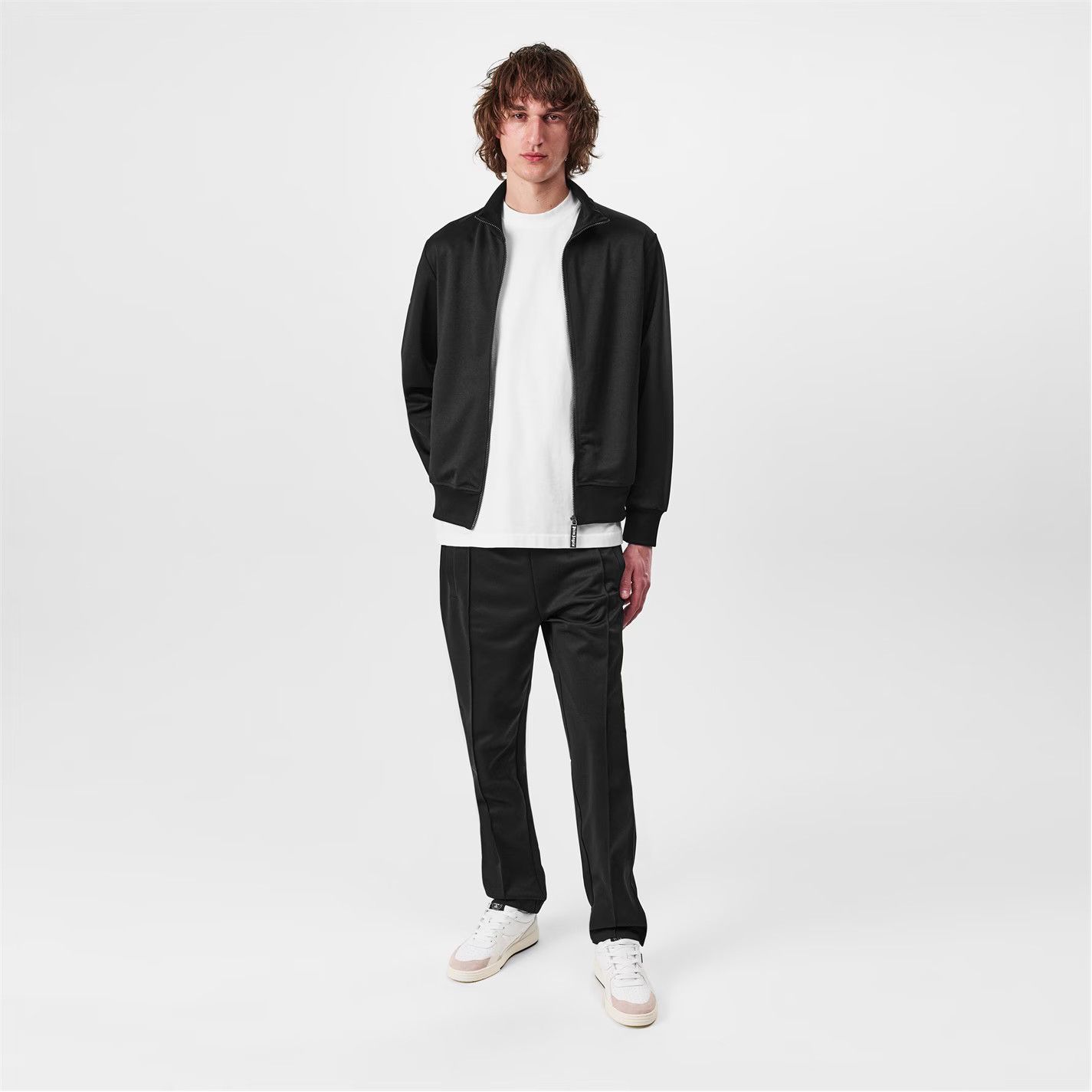 Palm Angels o1g2r1mq0426 Curve Track Jacket in Black Size US L / EU 52-54 / 3 - 4 Thumbnail
