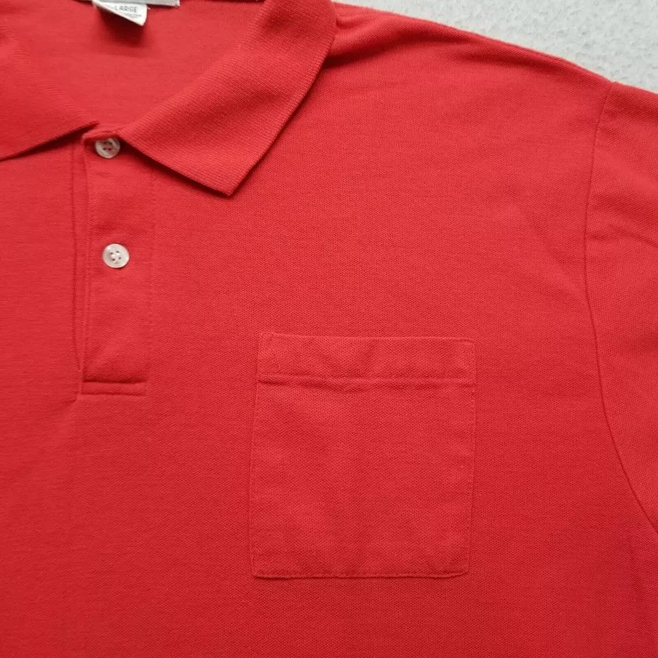 McGregor McGregor Polo Shirt Mens XL Button Up Pocket Plain Casual Size US XL / EU 56 / 4 - 4 Thumbnail