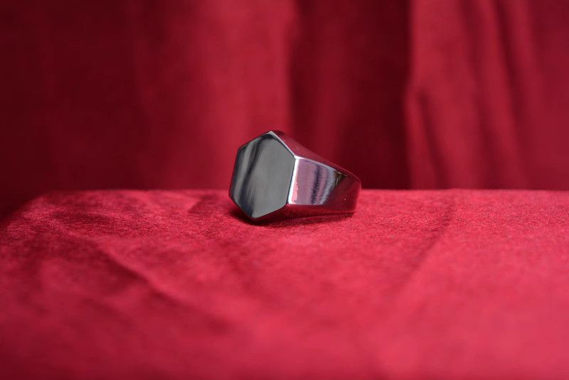 Jewelry New Trend Jewelry Rings Open Size Chrome Ring (Size 7-13) Size ONE SIZE - 3 Thumbnail