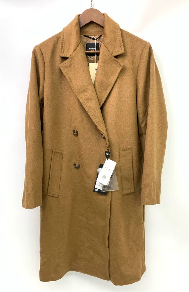 Max Mara Sion double-breasted lapel coat
