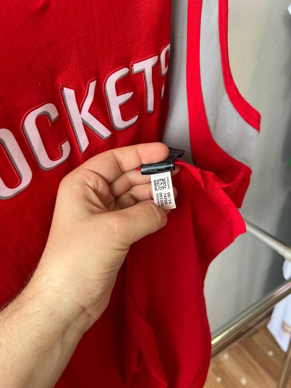 NBA 2014 HOUSTON ROCKETS #12 HOWARD BASKETBALL JERSEY ADIDAS M Size US M / EU 48-50 / 2 - 10 Thumbnail
