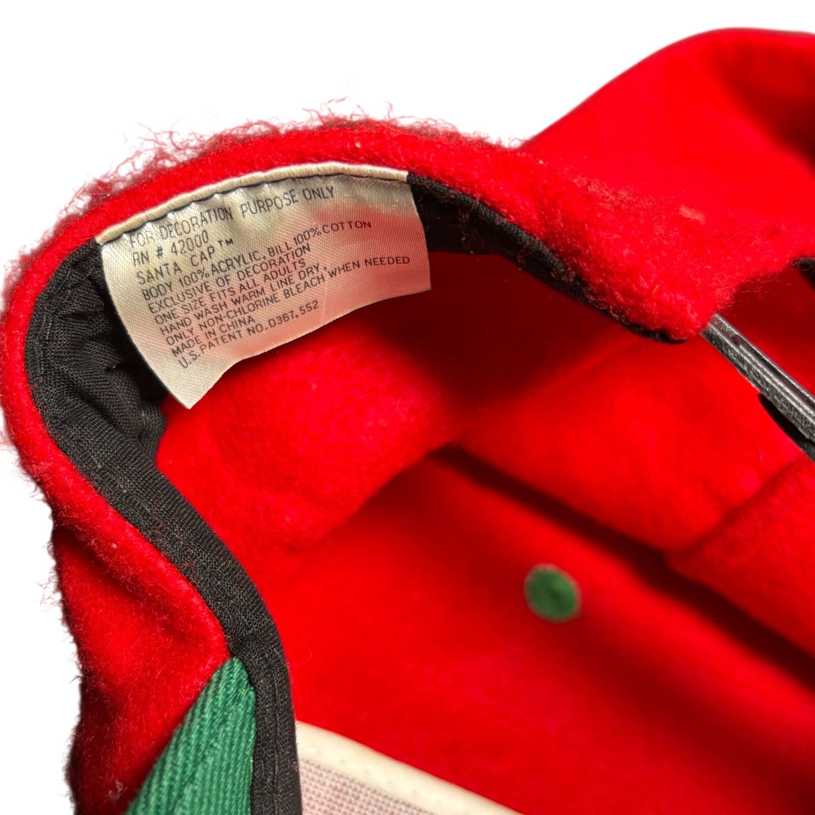 Other Red Believe Santa Hat Size ONE SIZE - 6 Thumbnail