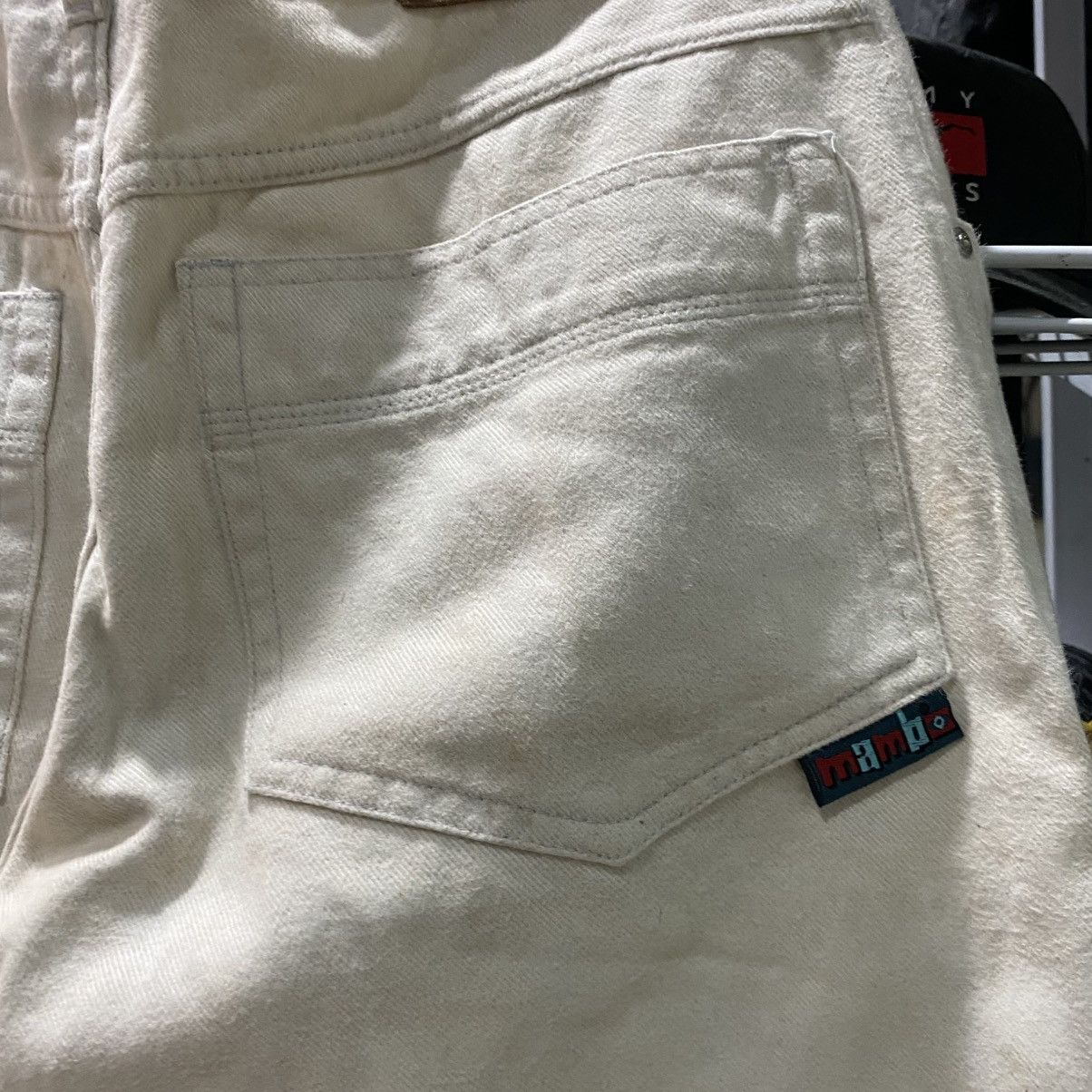 Mambo × Vintage Vintage Mambo Australia White Plain Casual Pants Size US 32 / EU 48 - 6 Thumbnail