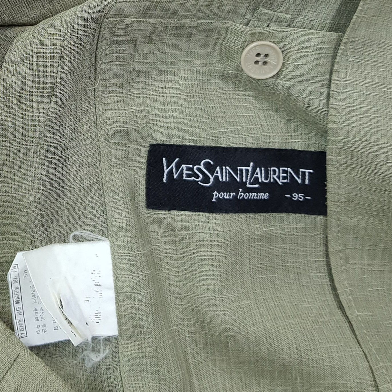 Yves Saint Laurent Vintage Yves Saint Laurent Translucent Thin Jacket C260N19 Size L / US 10 / IT 46 - 6 Thumbnail