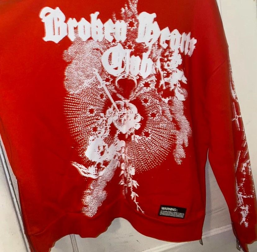 Other 2023 Optimistic Adolescence Broken Hearts Club Sweater Size US L / EU 52-54 / 3 - 2 Thumbnail