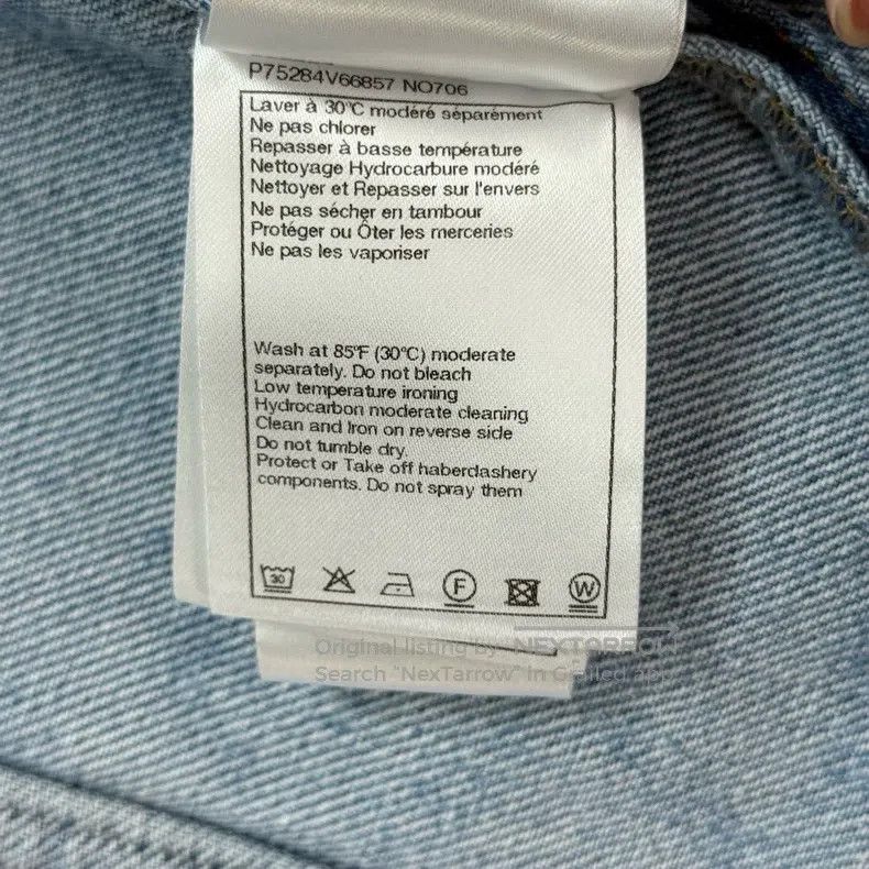 Chanel Chanel Washed blue classic full logo denim jacket Size XS / US 0-2 / IT 36-38 - 7 Thumbnail