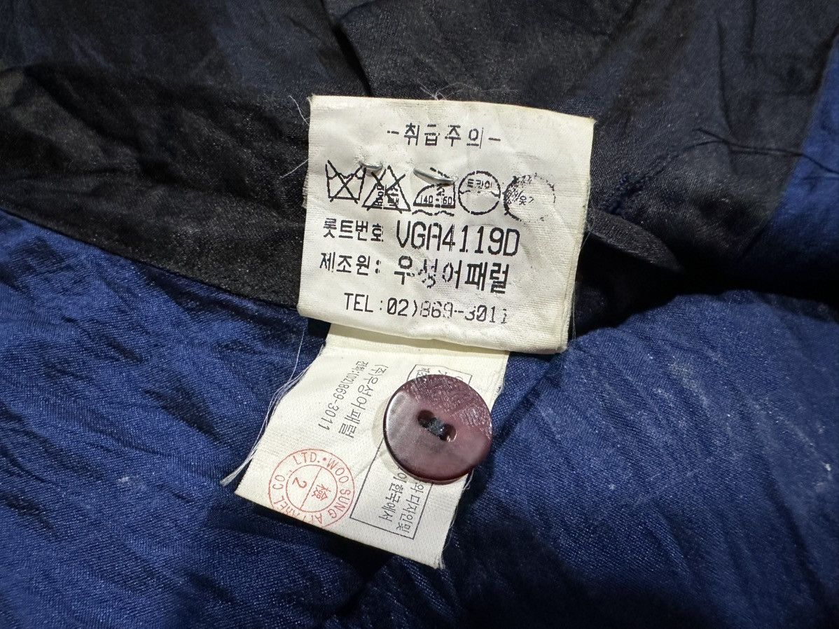 Designer × Japanese Brand × Valentino 🔥Rare Vintage Valentino Waxed Shirt Black Iridescent Blue Size US XL / EU 56 / 4 - 10 Thumbnail