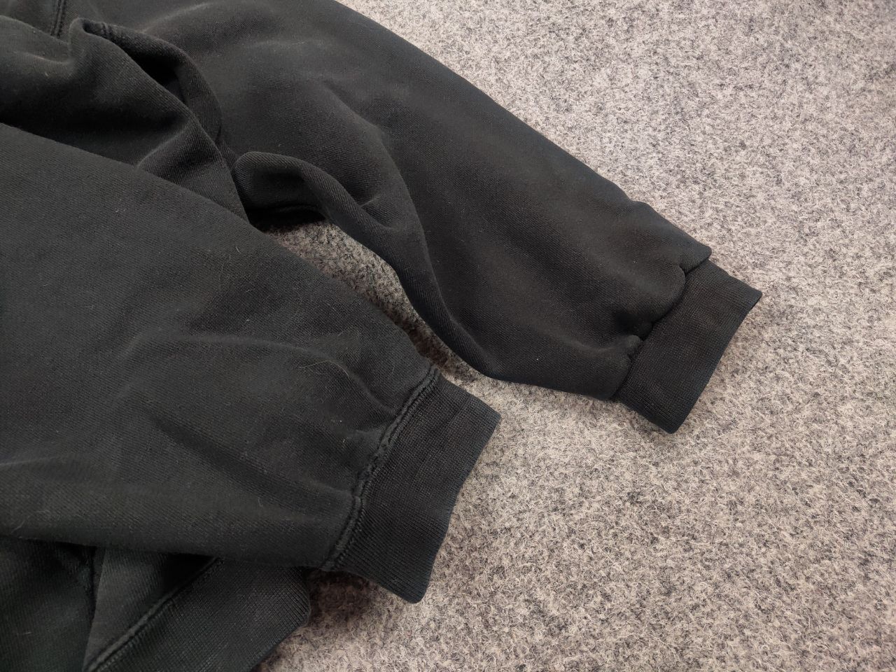 Japanese Brand Vintage 90's Zero Logo skateboards Distressed Faded Hoodie Size US XS / EU 42 / 0 - 10 Thumbnail