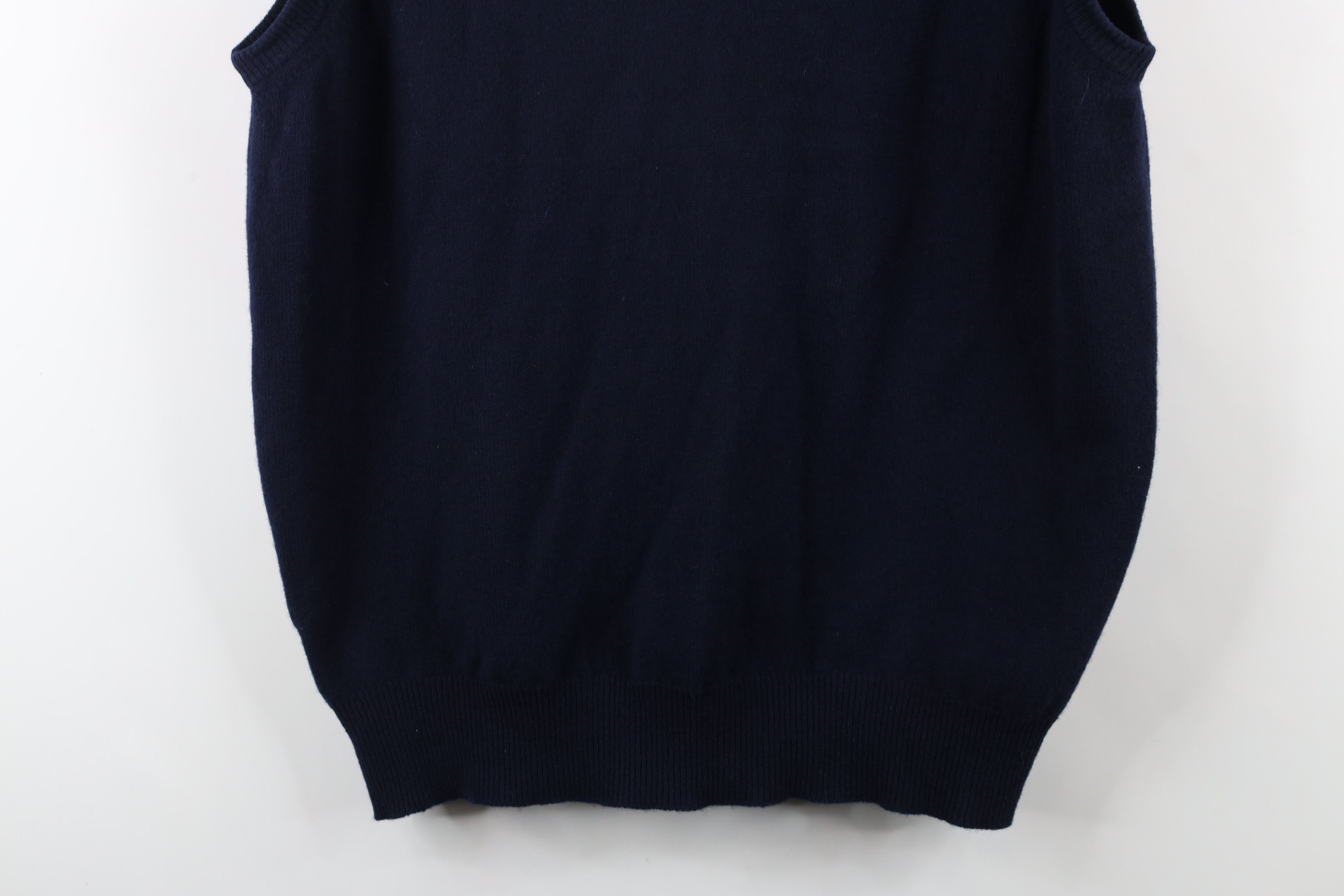 Vintage Vintage 60s 70s Alan Paine Lambswool V-Neck Sweater Vest Size US XXL / EU 58 / 5 - 3 Thumbnail