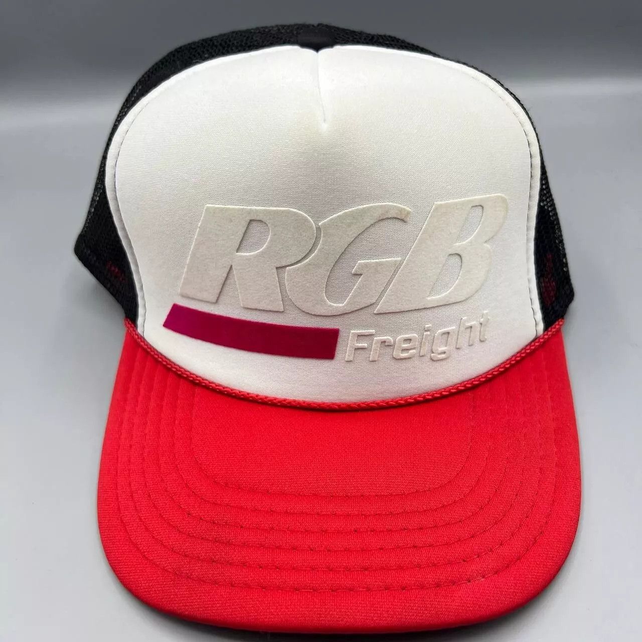 Otto × Vintage Vintage RGB Freight Trucker Hat Men White Otto Snap Back Cap Size ONE SIZE - 1 Thumbnail