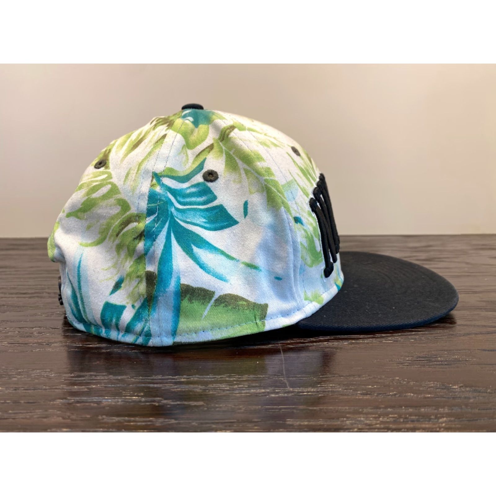 Nike Nike SB Hat Mens One Size Green Floral Spellout Skateboarding Skate Size ONE SIZE - 3 Thumbnail