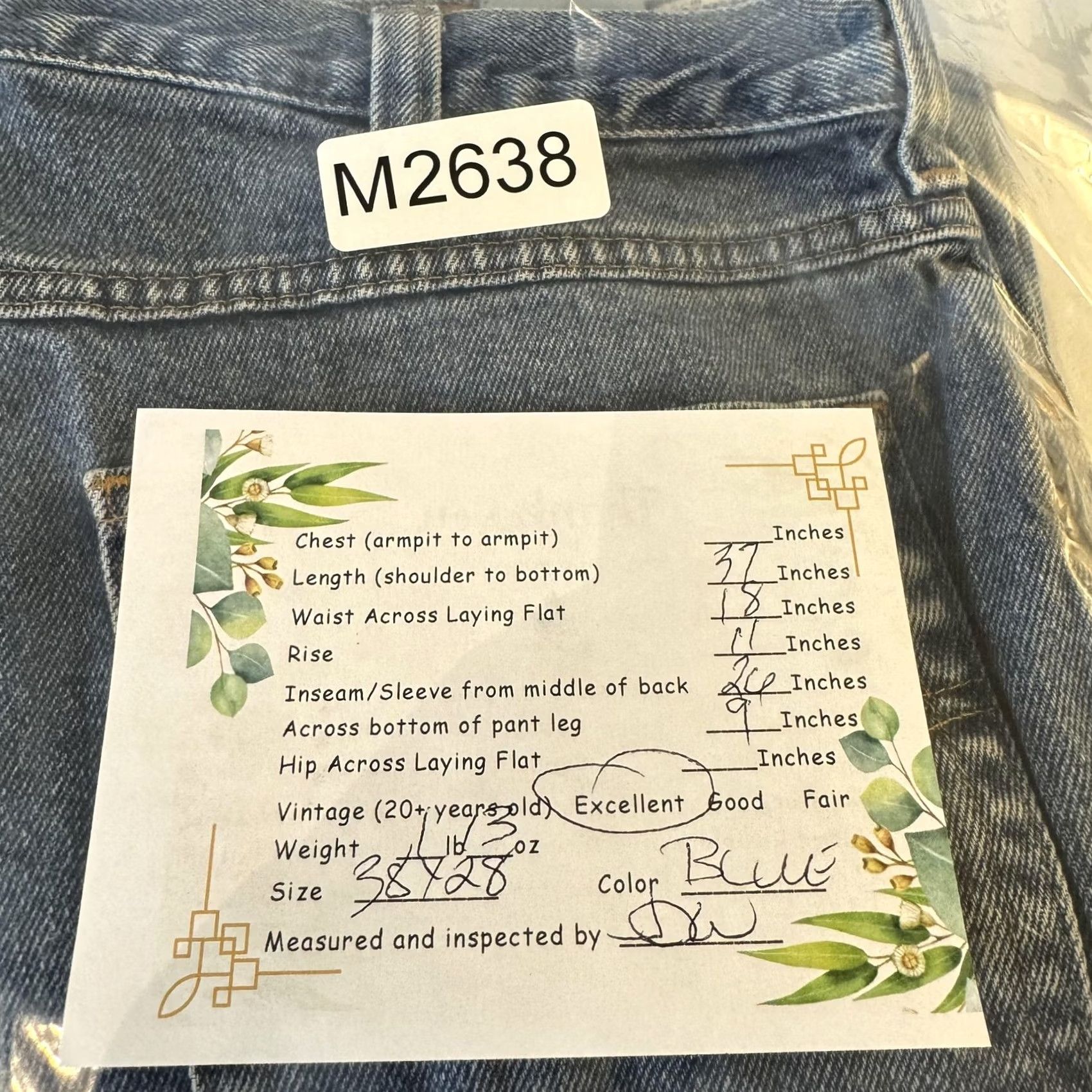 Carhartt VINTAGE Carhartt Jeans Mens 38x28 Blue Relaxed Fit Workwear Denim Pants 38x28 Mens Jeans Blue Carhartt Relaxed Fit Workwear Denim Pants Mens Size US 38 / EU 54 - 6 Thumbnail