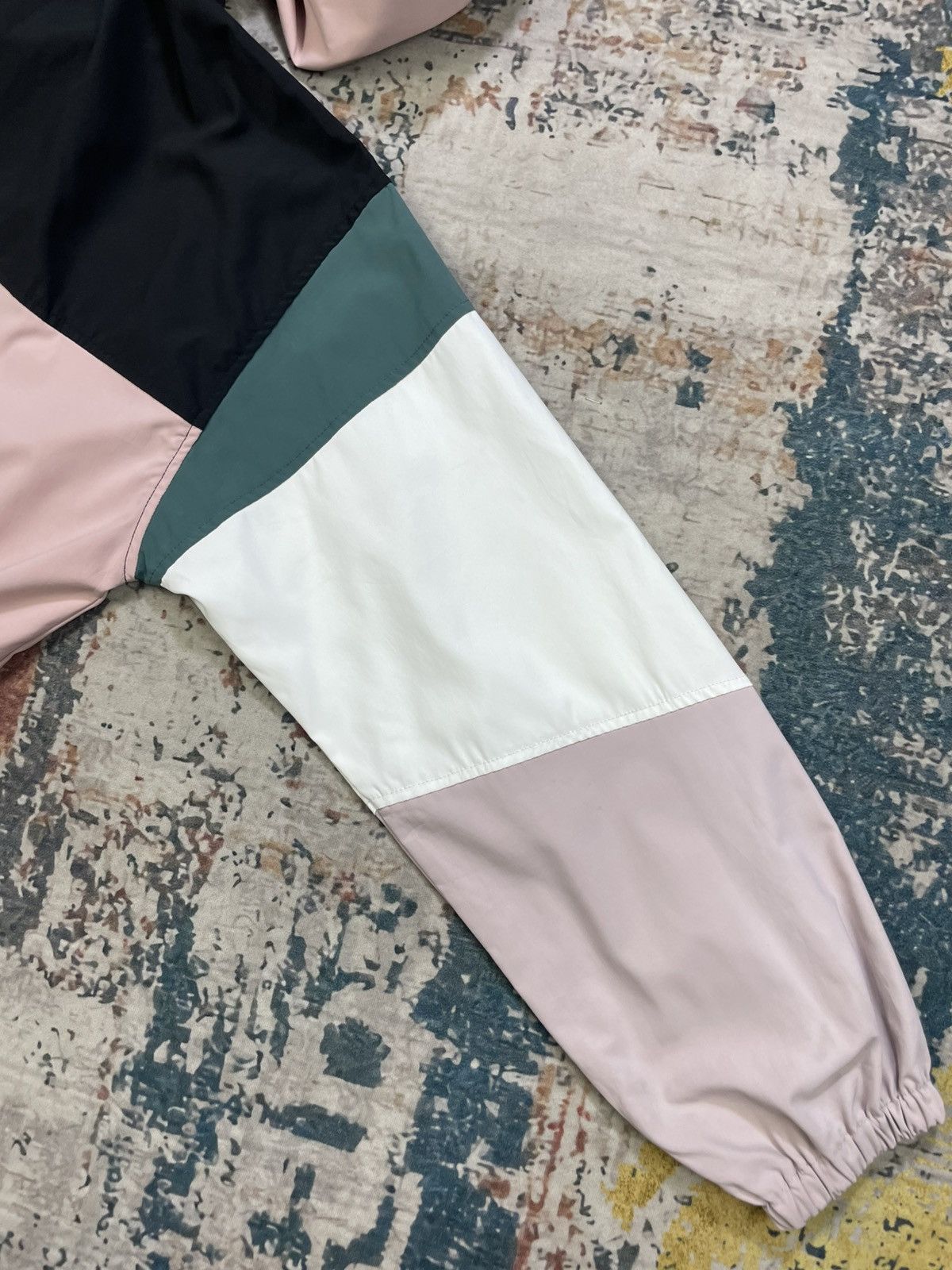 Nicole Club Nicole Club 179/WG Colorblock Hooded Windbreaker Jacket Size XS / US 0-2 / IT 36-38 - 5 Thumbnail