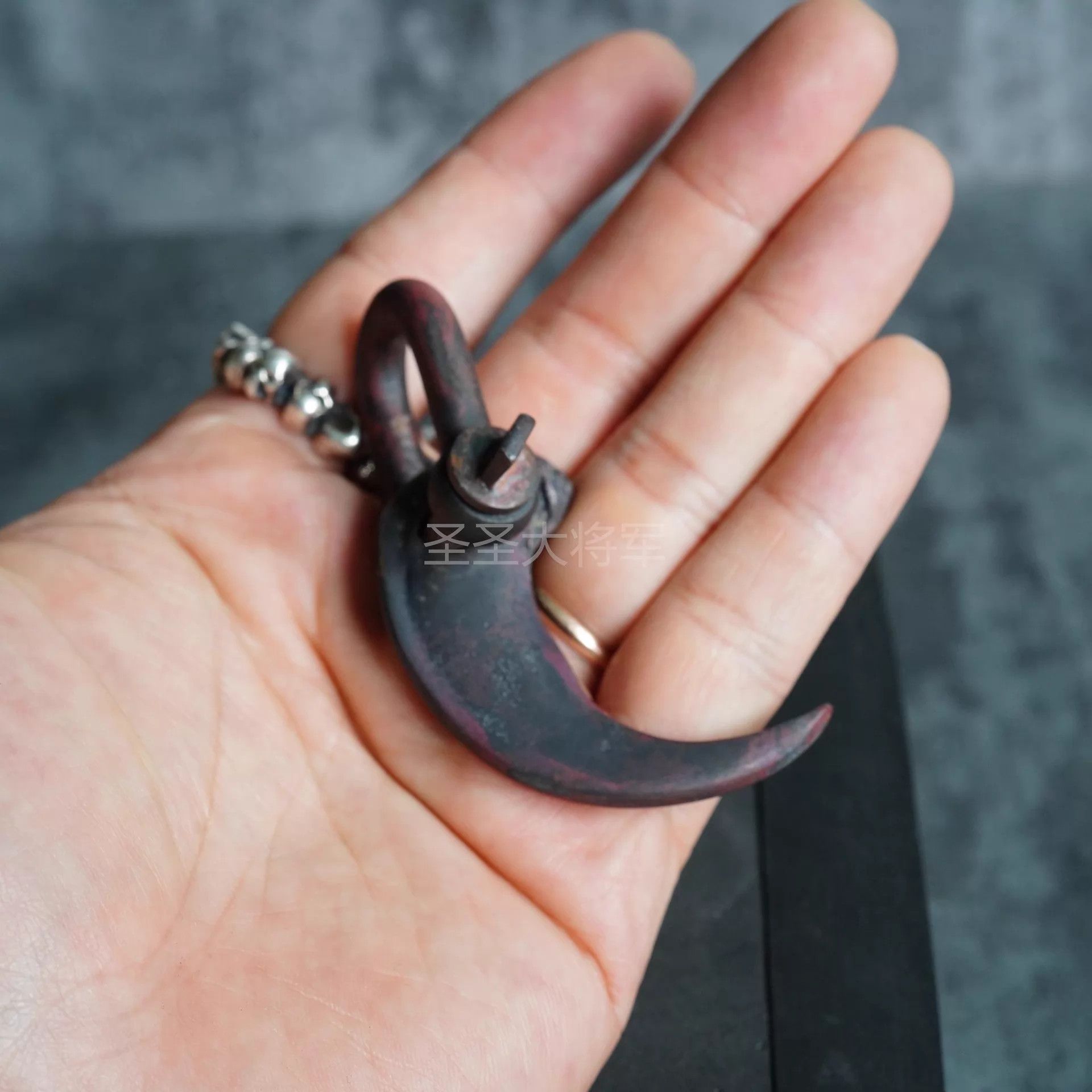 Parts Of Four Parts of Four Distressed Oxidized Brass Bear Claw Pendant Size ONE SIZE - 5 Thumbnail