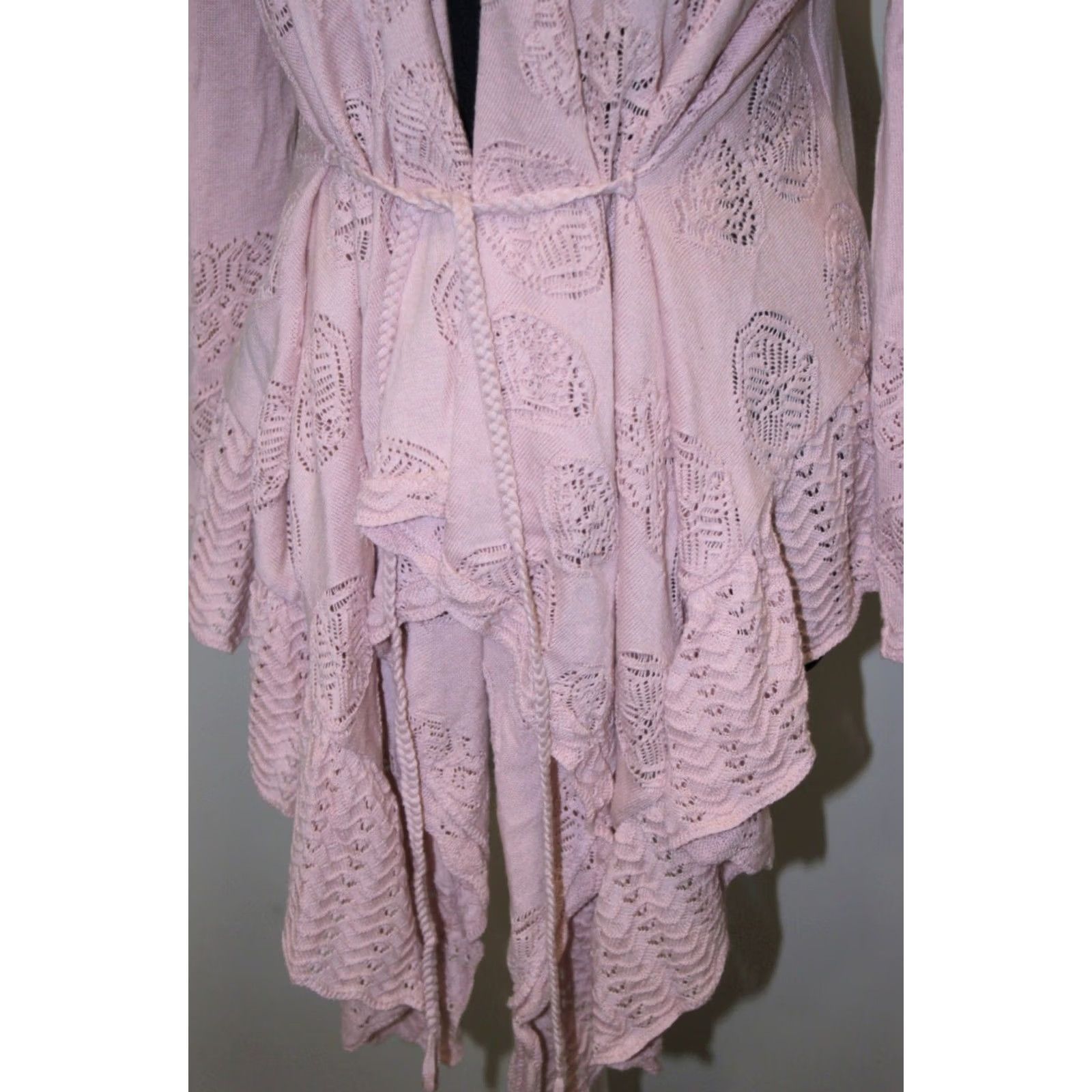 Pinko Odd Molly Cardigan 2 Pink Womens Jumper Size 2 Cardigan Pink Womens 82 Size XS / US 0-2 / IT 36-38 - 2 Thumbnail