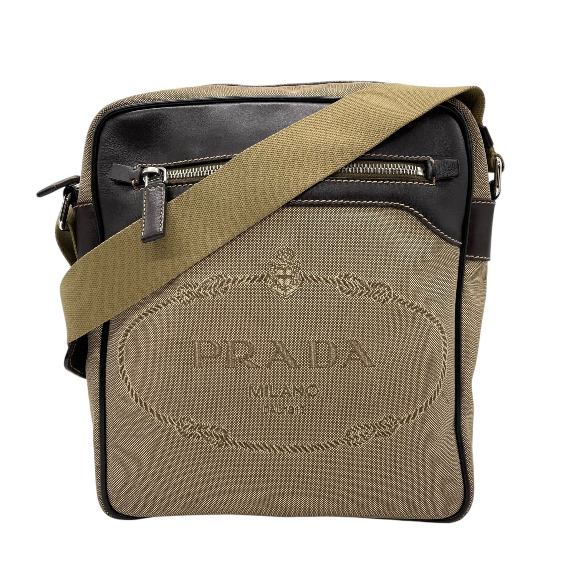 Prada Prada Logo Jacquard shopper Size ONE SIZE - 1 Thumbnail