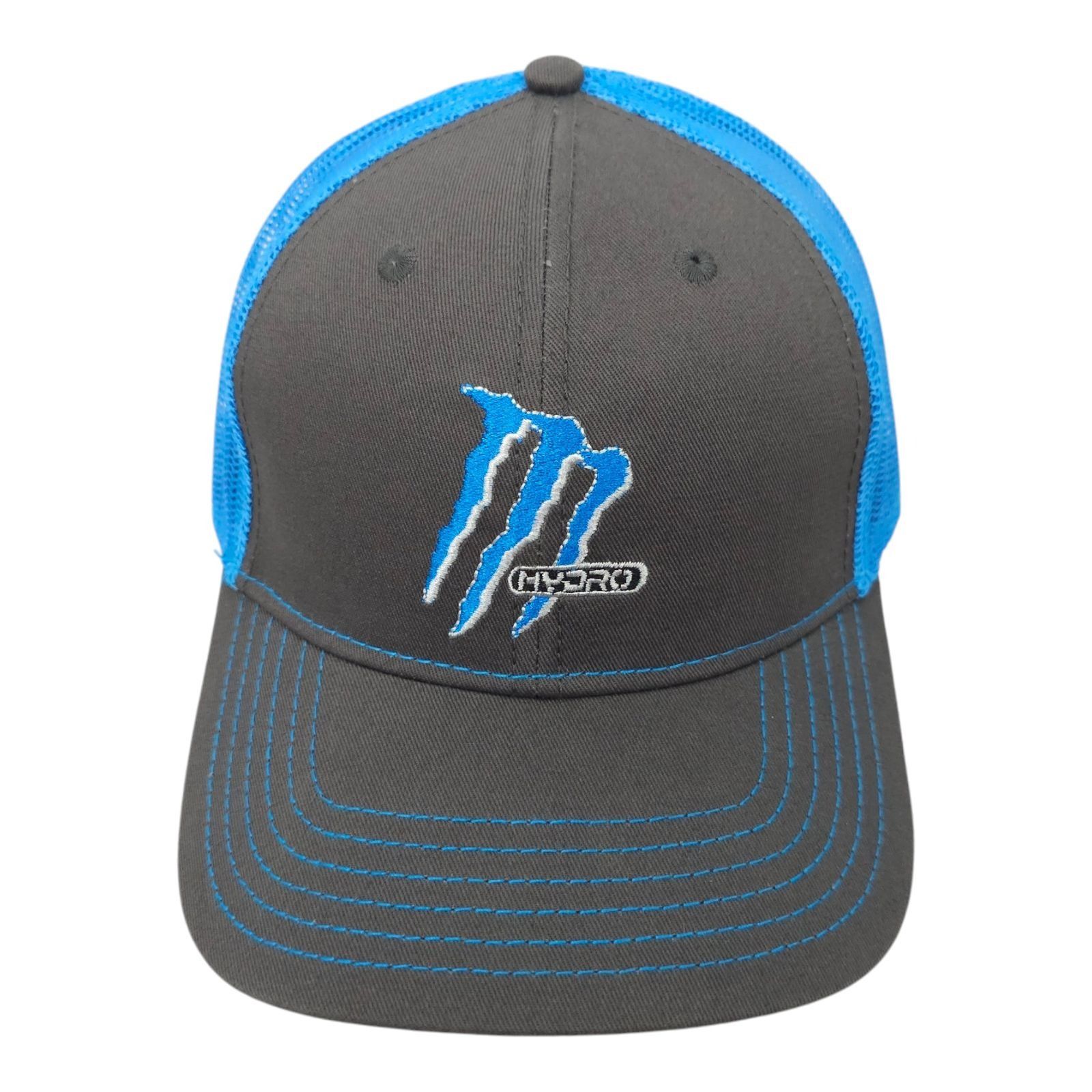 Other Monster Hydro Mesh Snapback Cap Trucker Baseball Embroidered Size ONE SIZE - 1 Thumbnail