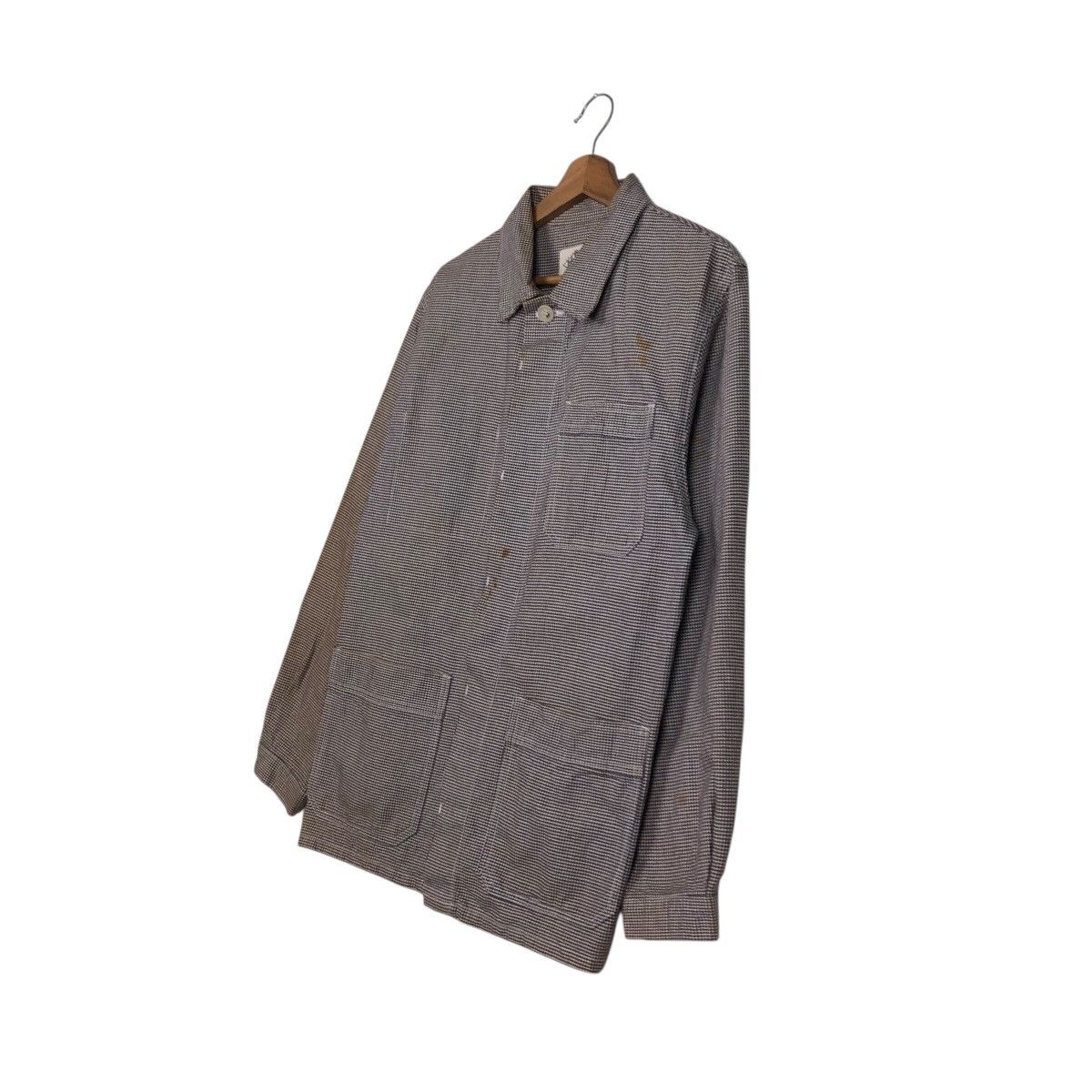 Vintage Vintage H.S.T. Equipment Uniform Houndstooth Coat Size US M / EU 48-50 / 2 - 3 Thumbnail