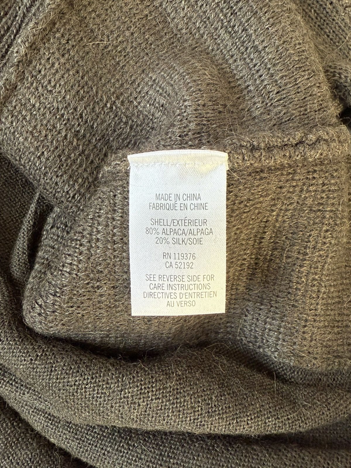 Helmut Lang HELMUT LANG ALPACA SWEATER Size S / US 4 / IT 40 - 6 Thumbnail