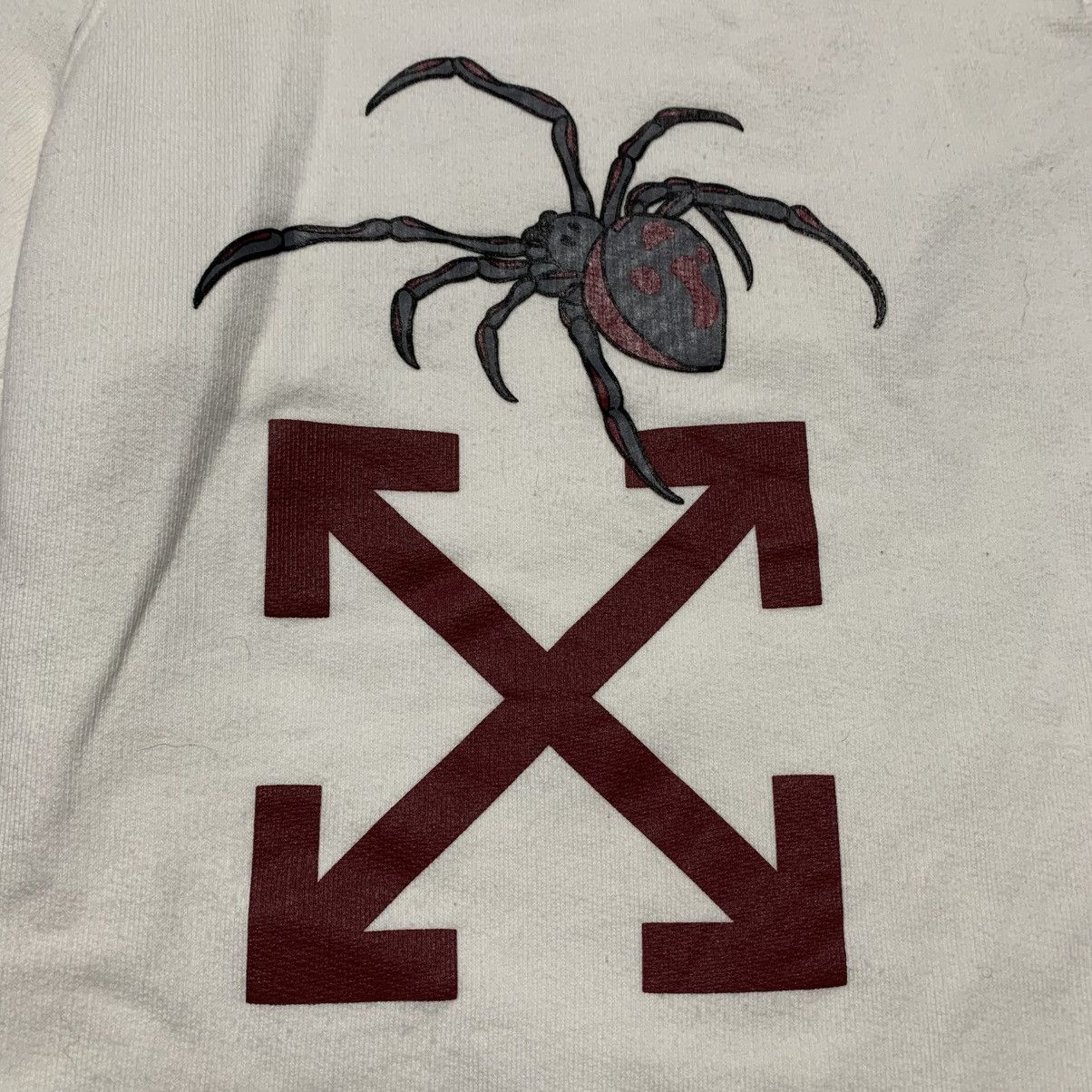Off-White Off White Small Shorts Arachno Spider Arrows White Virgil Size US 30 / EU 46 - 3 Thumbnail