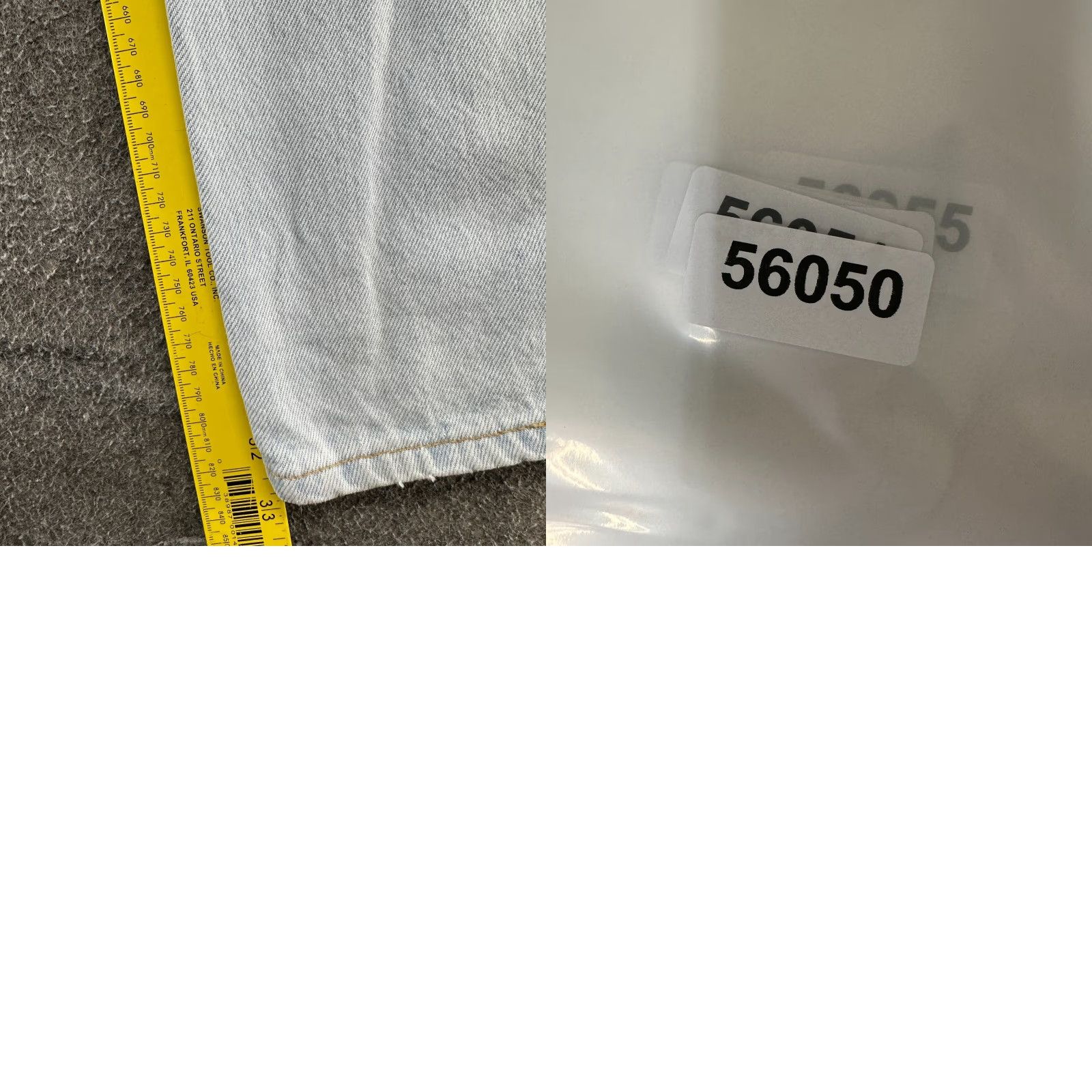 Levi's VINTAGE Levi's 501 Jeans Womens 11 Blue Straight Regular Light Wash Denim USA 90s Jeans Size 32" / US 10 / IT 46 - 9 Thumbnail