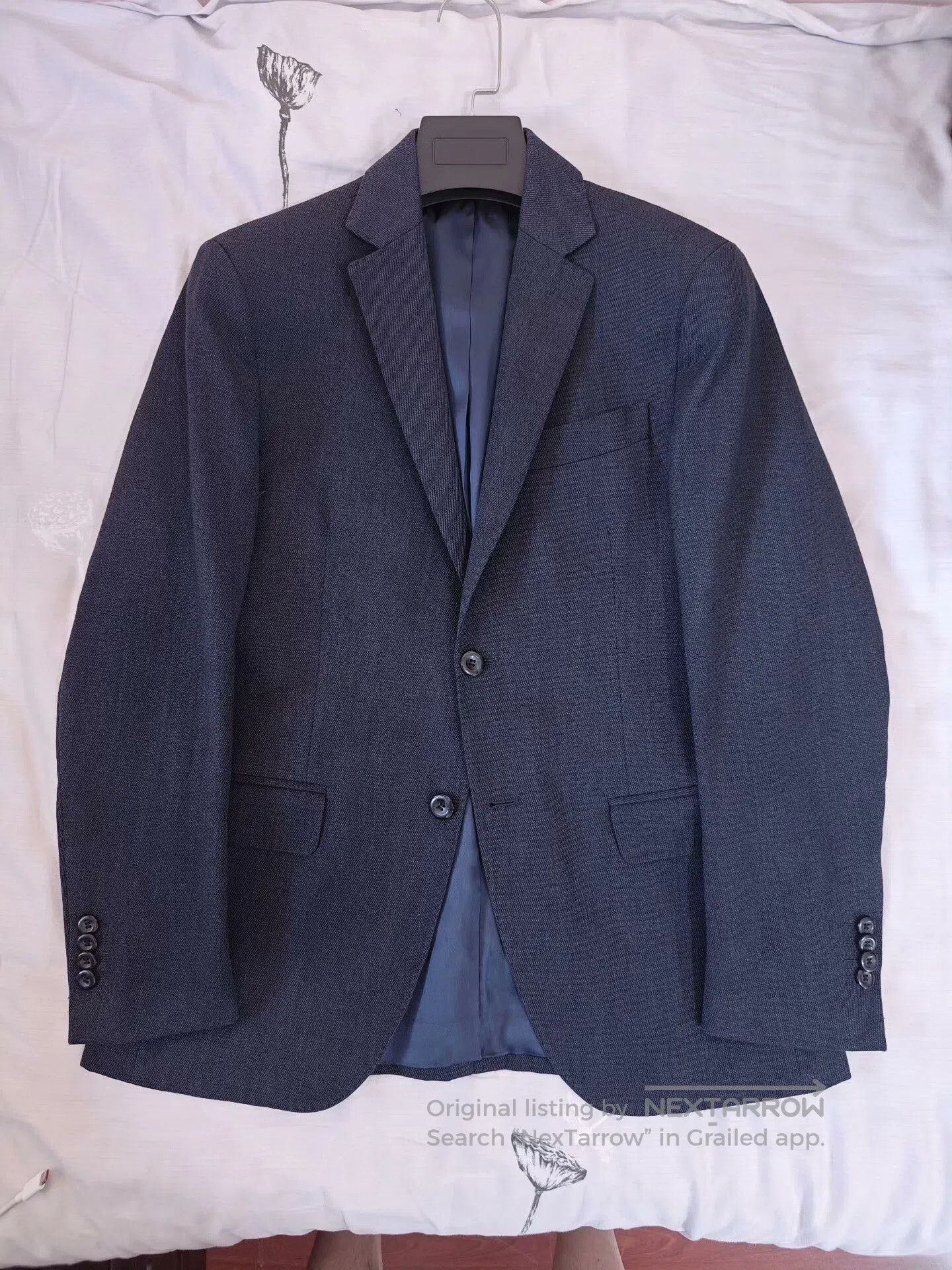 Luciano Barbera Italian Wool Cotton Casual Suit Jacket. Size US S / EU 44-46 / 1 - 5 Thumbnail