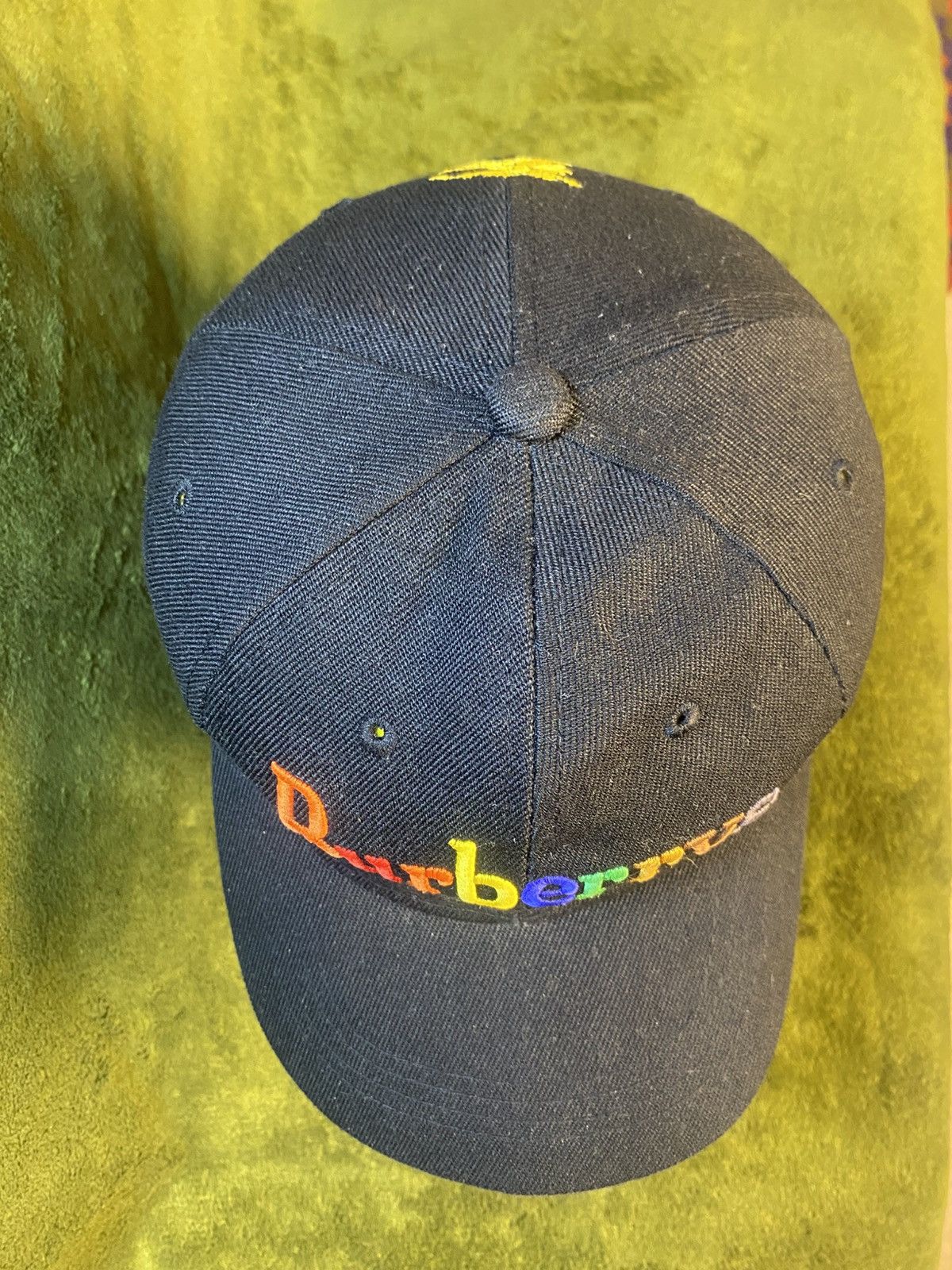 Burberry Vintage burberrys rainbow embroidery cap Size ONE SIZE - 3 Thumbnail