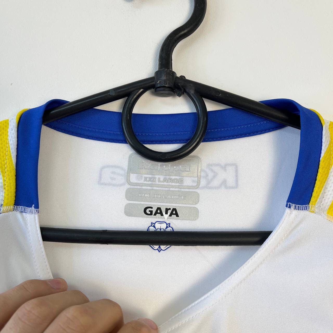 Kappa Kappa Leeds United Football Socce Shirt Training Size XXXL Size US XXL / EU 58 / 5 - 9 Thumbnail