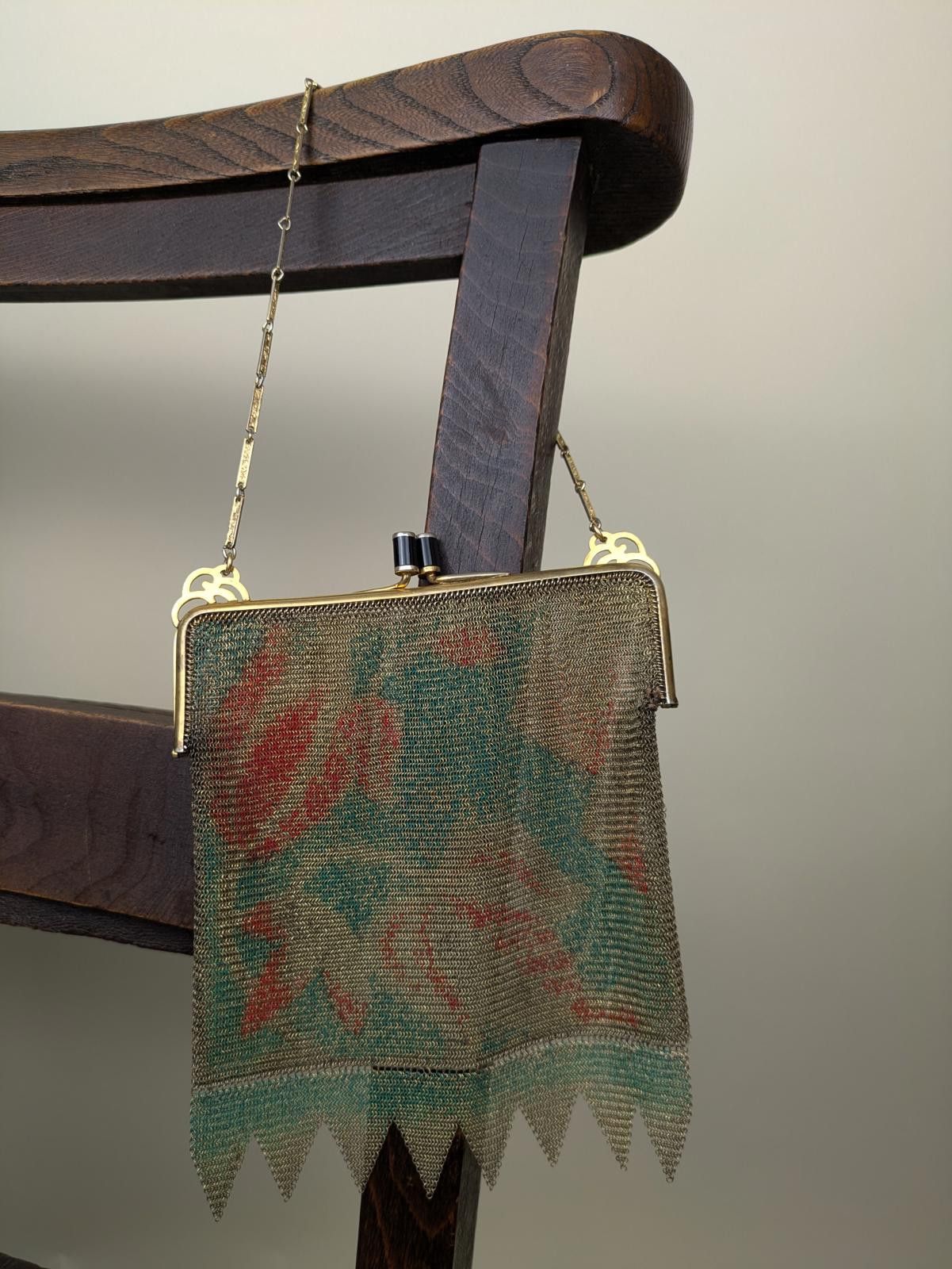Other 1920's antique floral metal mesh bag Size ONE SIZE - 2 Thumbnail