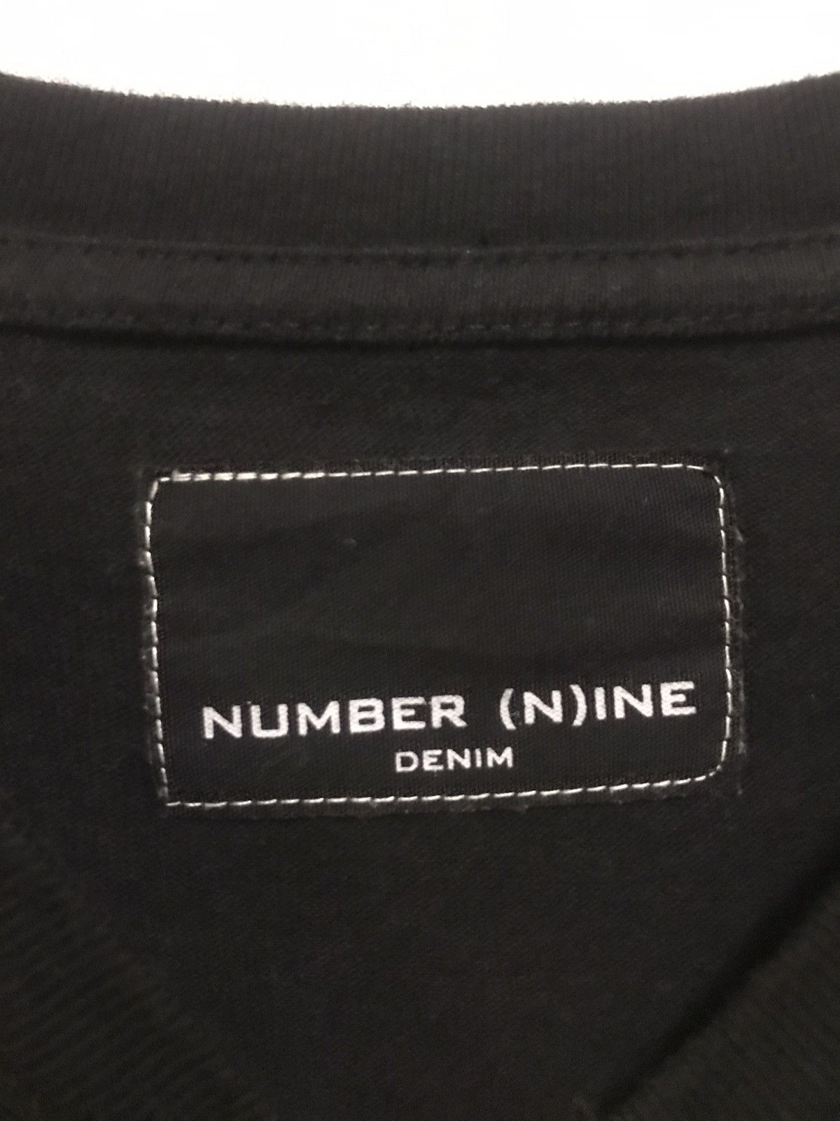 Number (N)ine Number Nine - Stripe Boarder Cotton tShirt Size US S / EU 44-46 / 1 - 4 Thumbnail