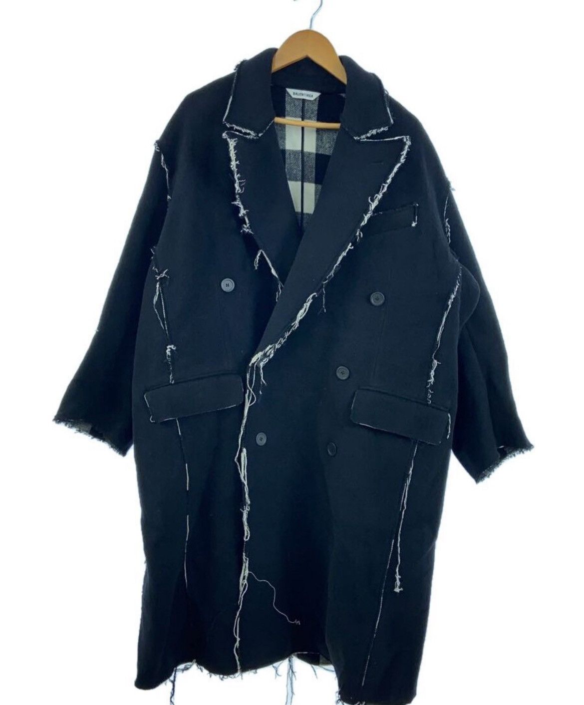 Balenciaga Balenciaga 22 Oversized Double Breasted Coat Size US L / EU 52-54 / 3 - 1 Thumbnail