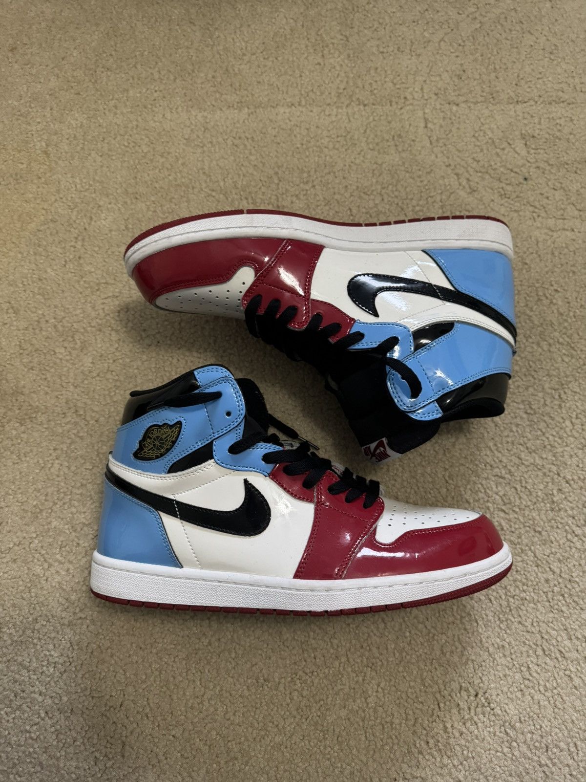 Nike Jordan 1 Retro High ‘Fearless UNC Chicago’ Size US 11 / EU 44 - 3 Thumbnail